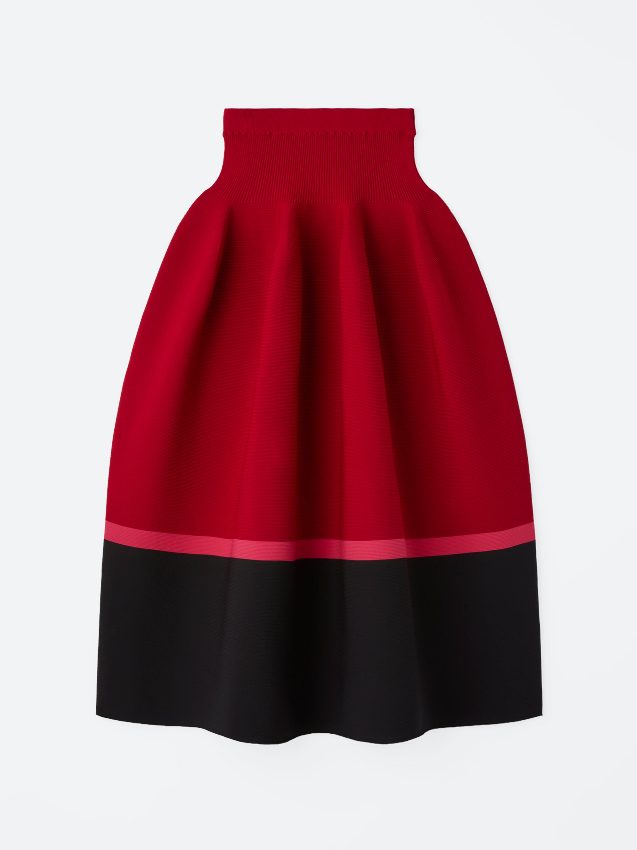 Pottery Rounded Hem Skirt