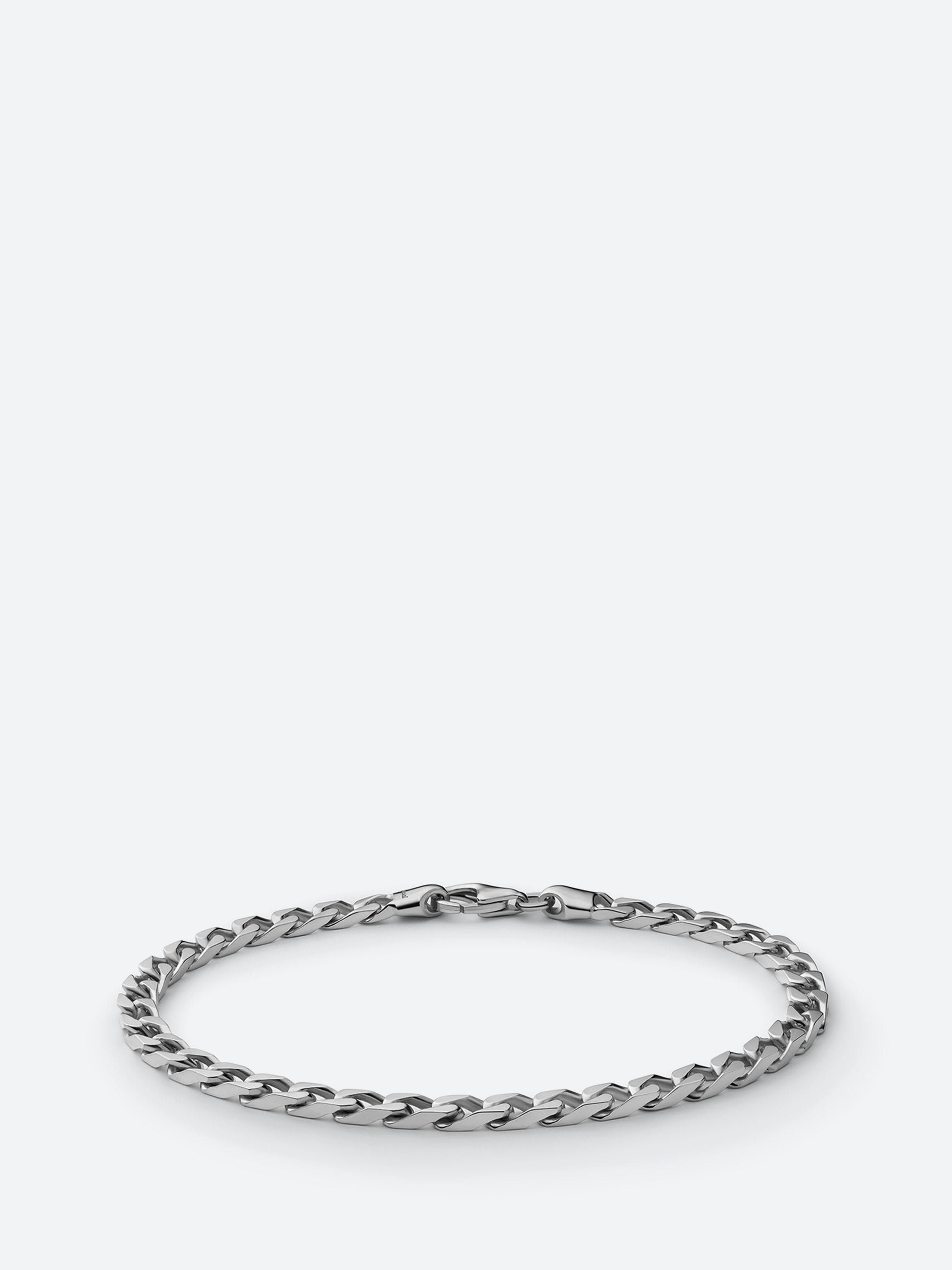 4mm Cuban Chain Bracelet