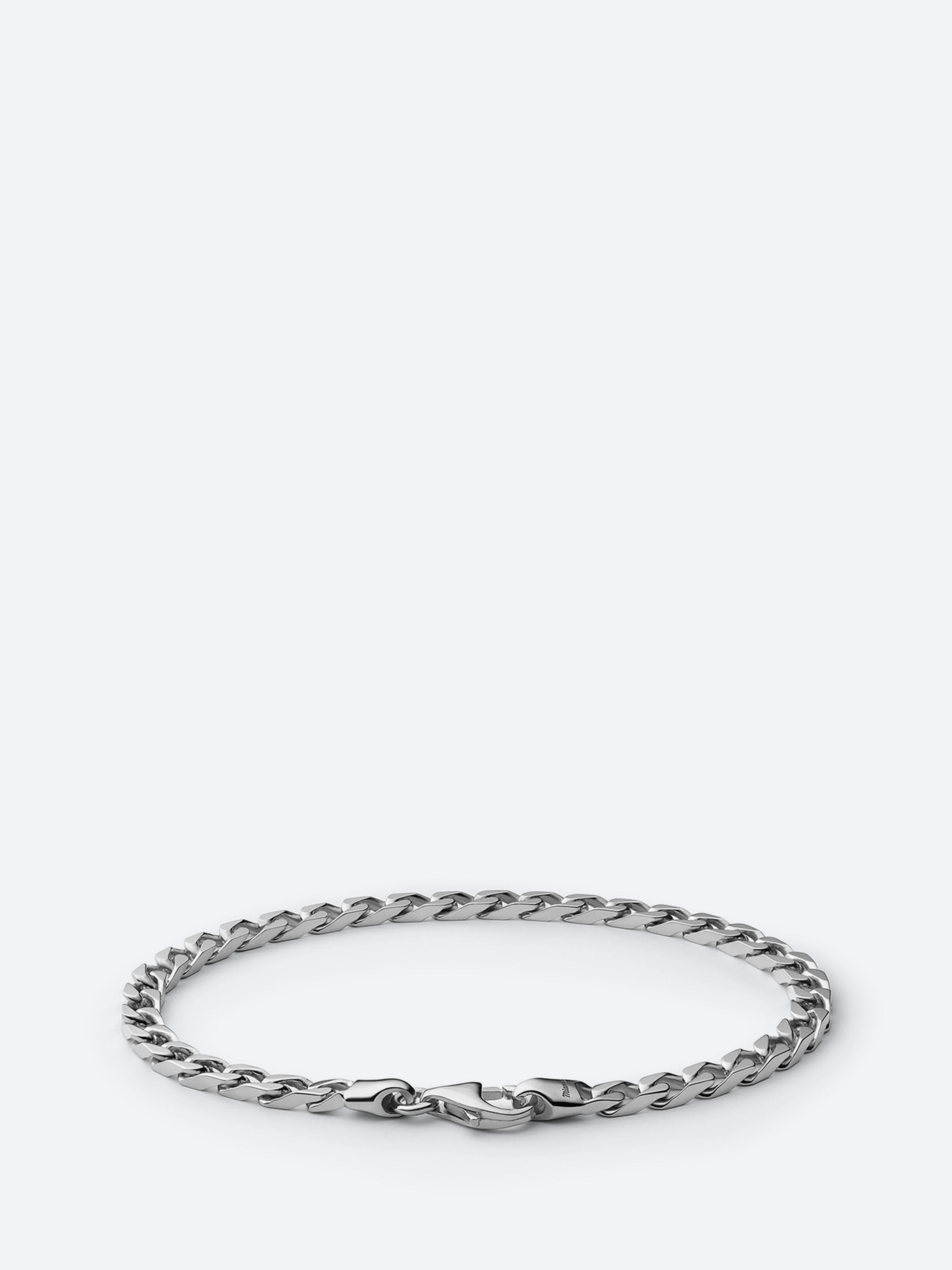 4mm Cuban Chain Bracelet