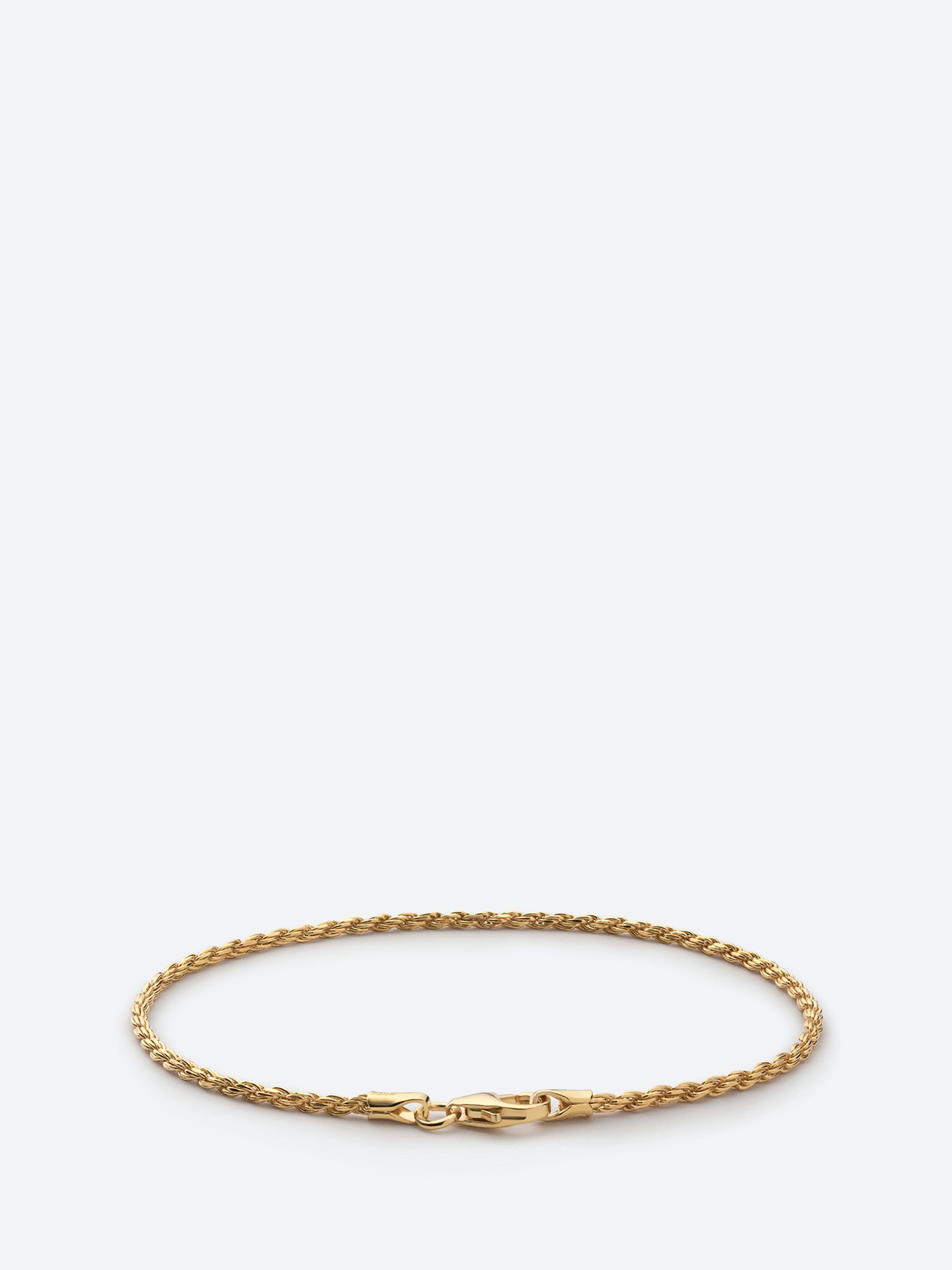 1.8mm Rope Chain Bracelet