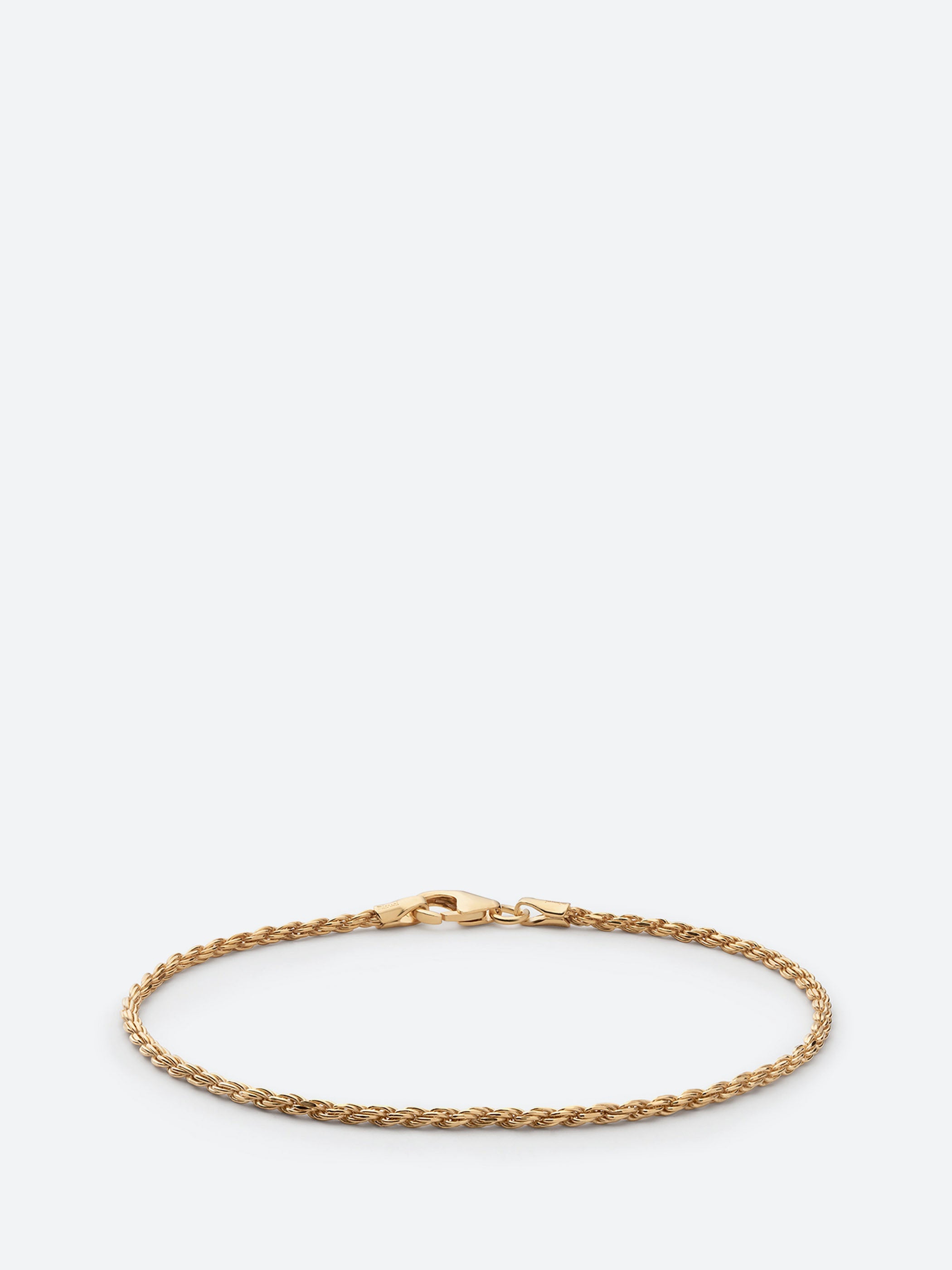 1.8mm Rope Chain Bracelet