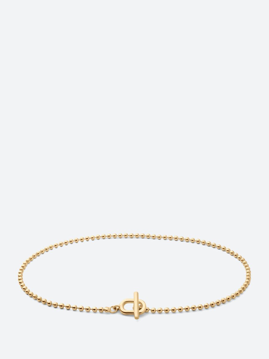 miansai Vesper Chain Bracelet Mサイズ Miansai - Orb 1.5mm Chain Bracelet in Gold Polished – gravitypope