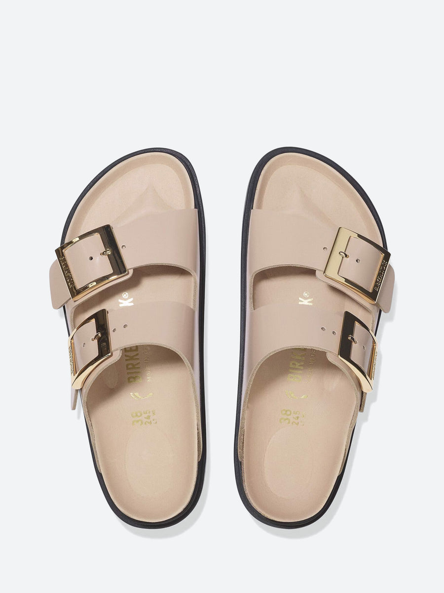 Birkenstock - Arizona Hex Droplet (Narrow) in Beige – gravitypope