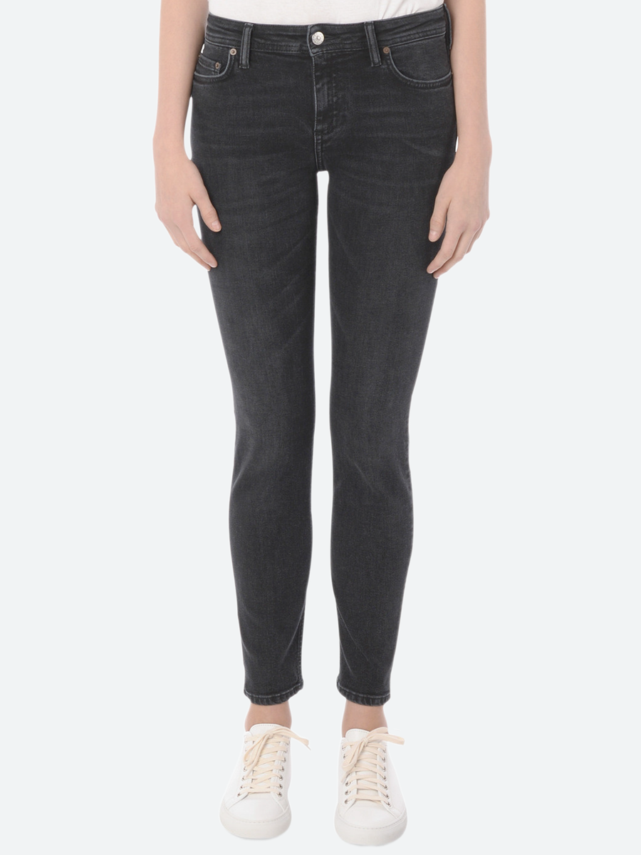 Acne Studios Climb Skinny Fit Jeans in Used Black – gravitypope