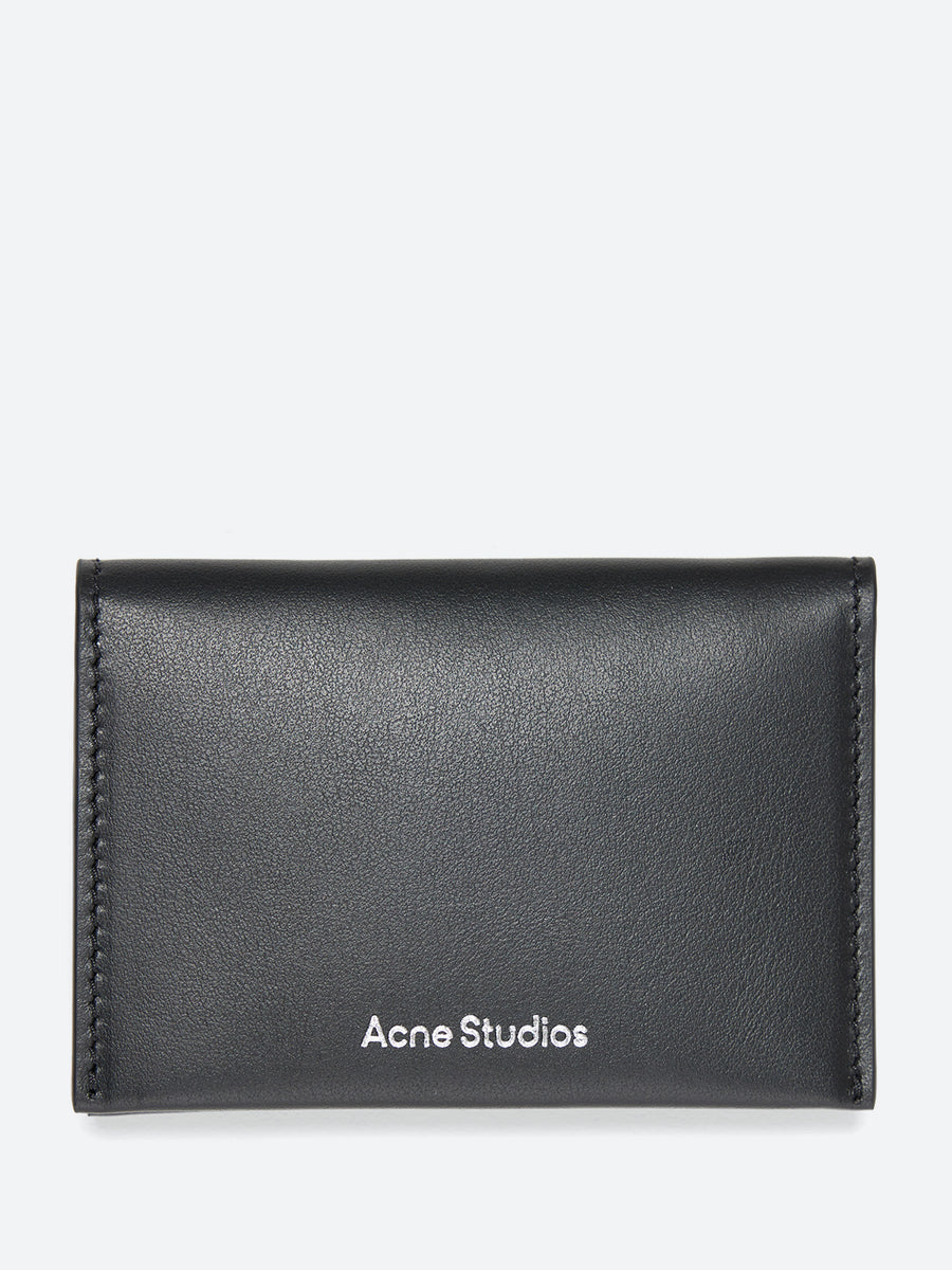 ★送料・関税込★Acne Studios★Logo Leather Card Holder Black Acne Studios - Leather card holder - Black
