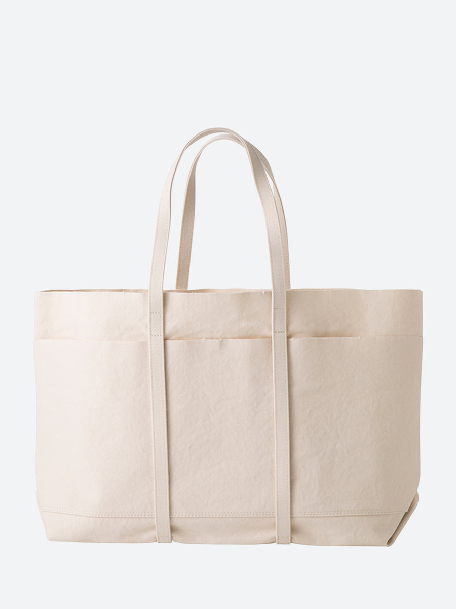 AMIACALVA CANVAS TOTE(T) BAG バッグ Amiacalva - Medium Washed Canvas Tote in Khaki – gravitypope