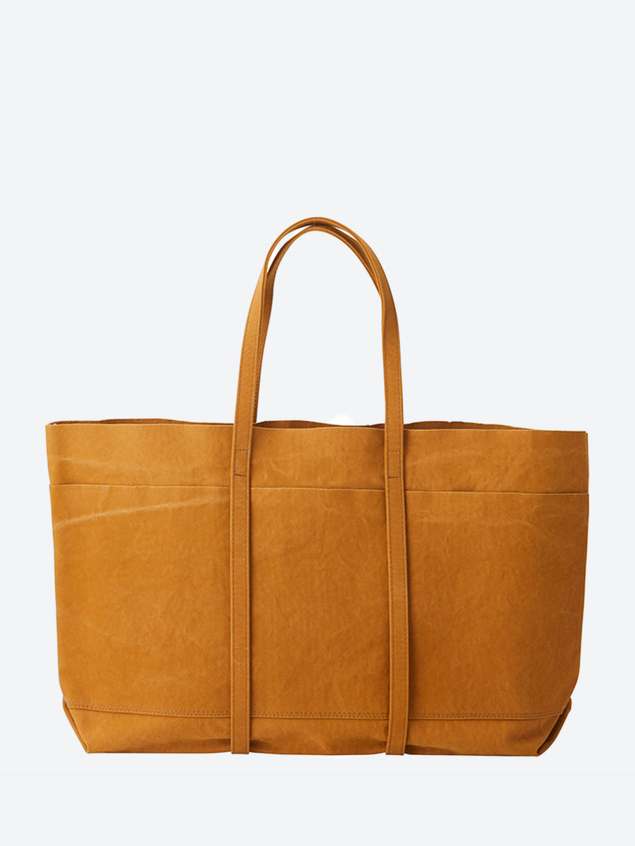 Amiacalva - Large Washed Canvas Tote in Mustard – gravitypope