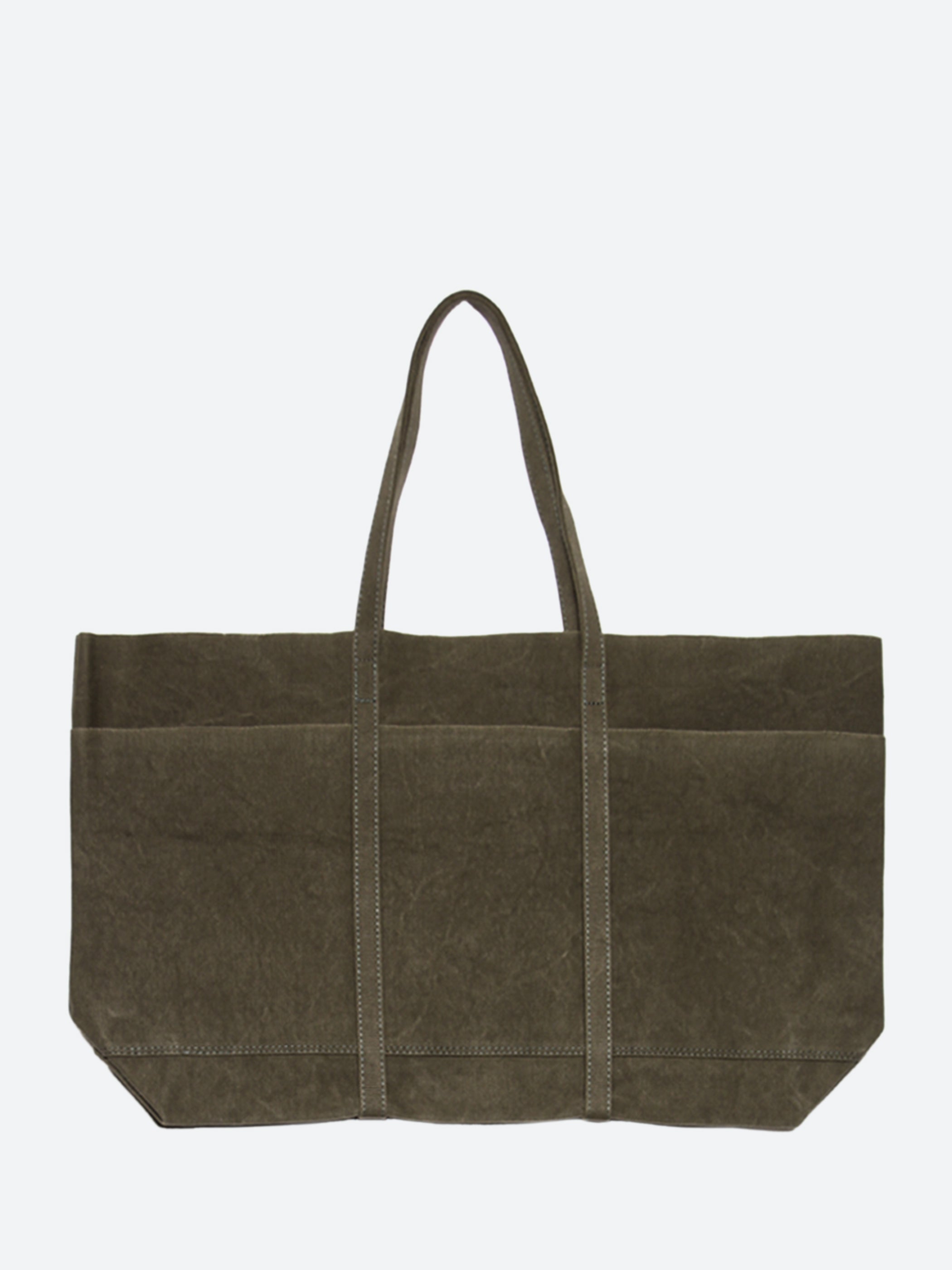 Large Washed Canvas Tote