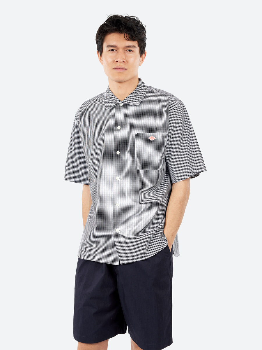 Danton - Work Shirt in Black Gingham – gravitypope