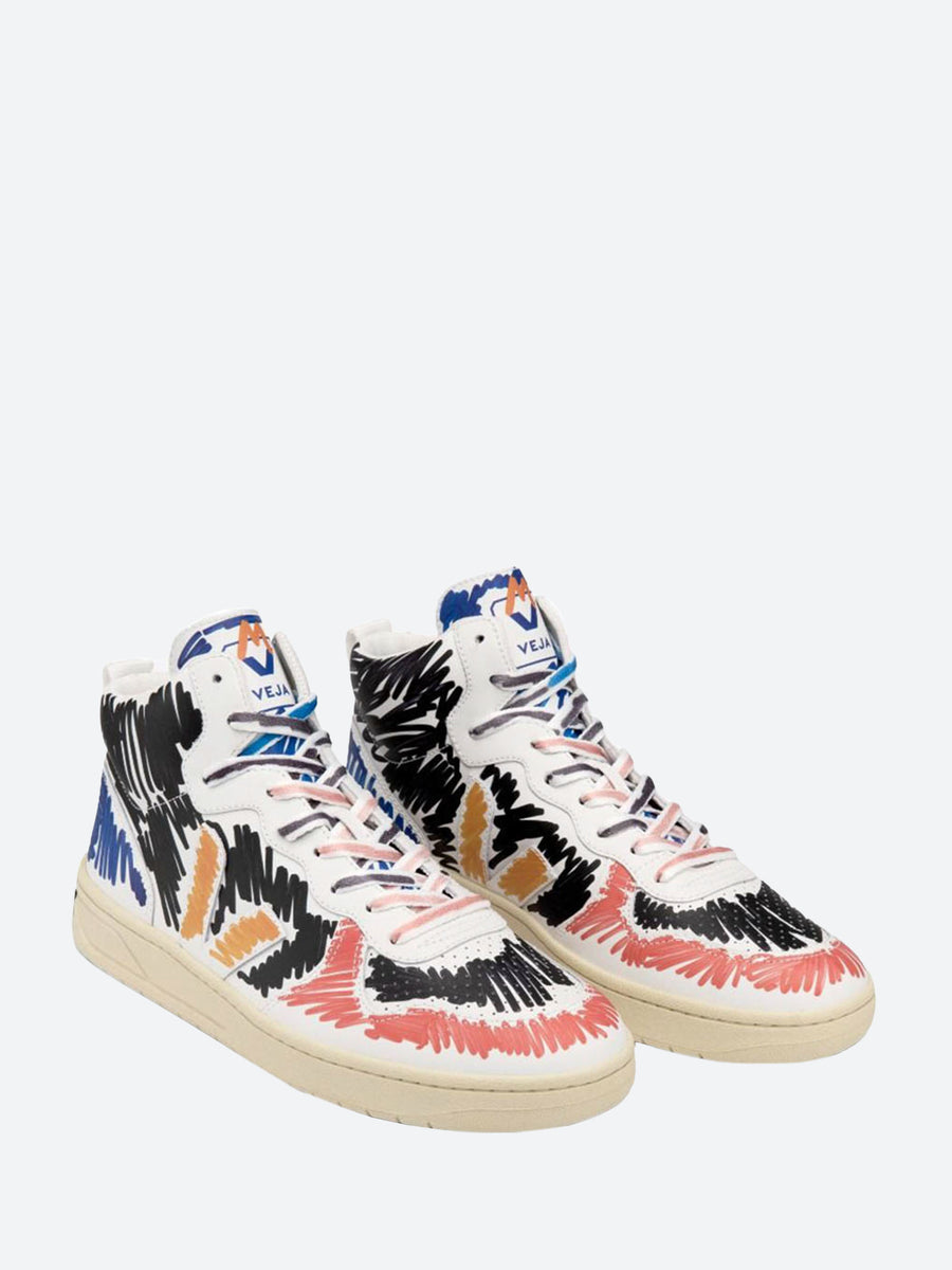 Veja - V-15 Leather Marni in Black – gravitypope