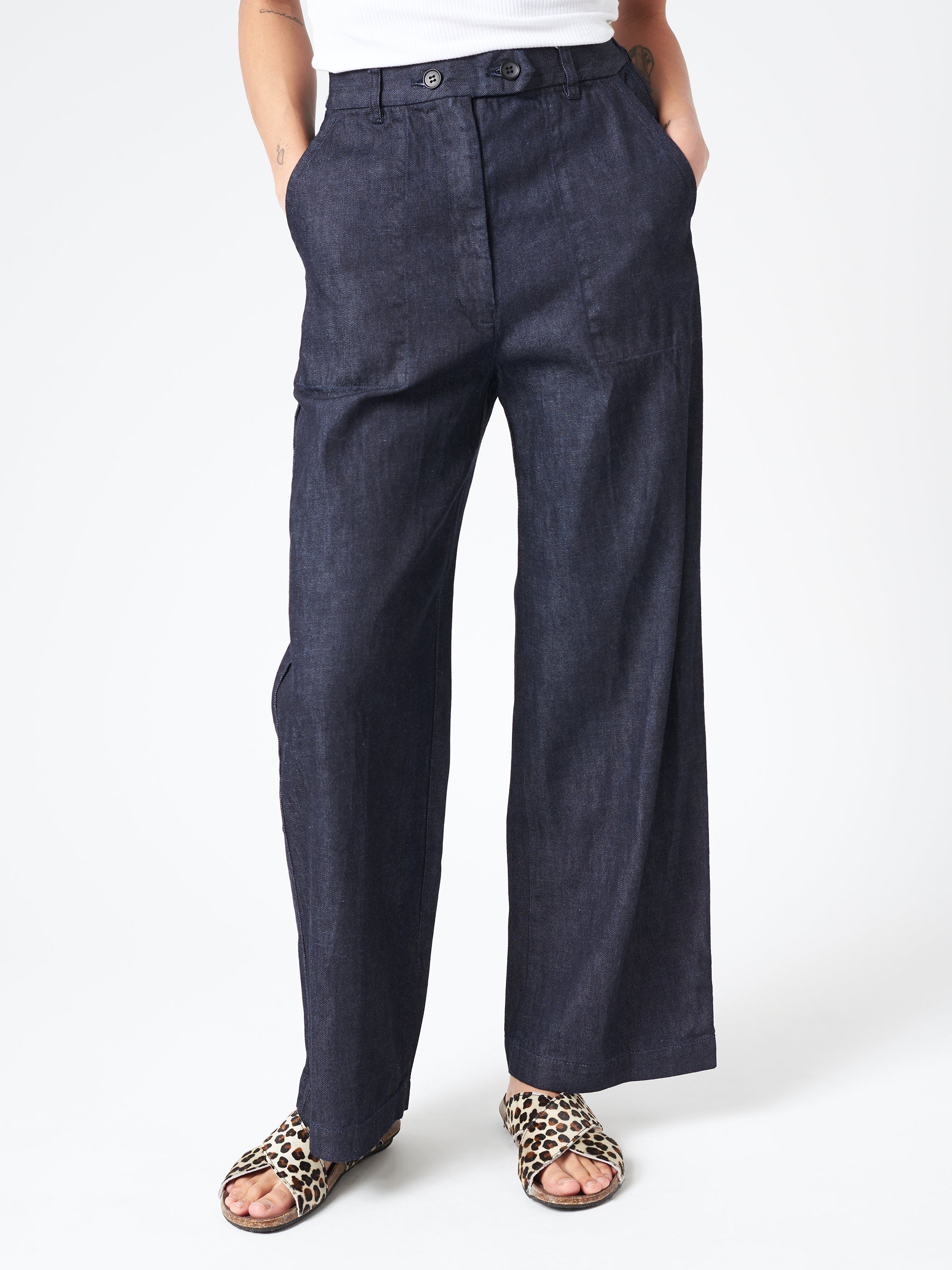 Denim Carole Pant