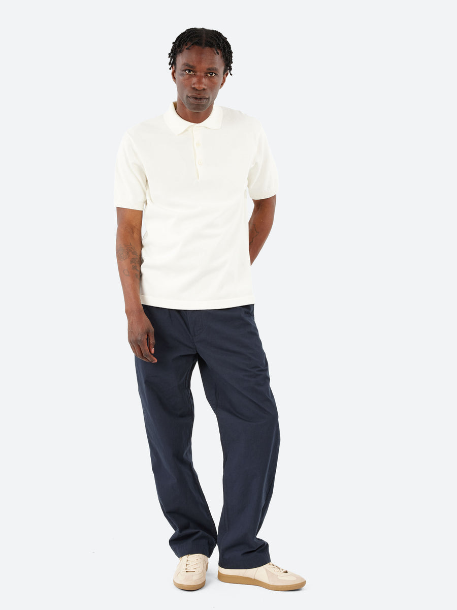 トップス Pedestal polo tee jellyyabashi flexwitme BEAMS PLUS - Knit Polo Shirt in Off White – gravitypope