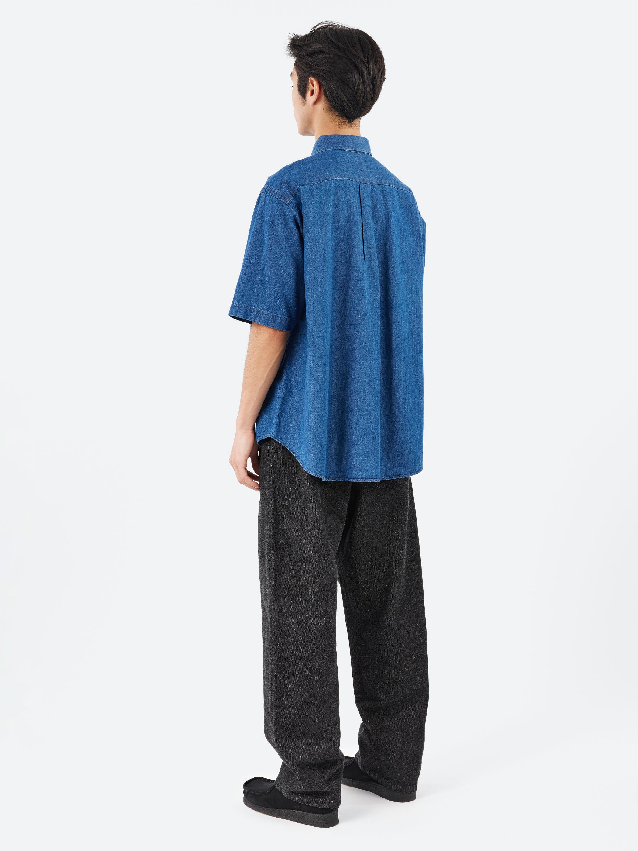 Men's Denim Dungaree B.D. S/S Shirt