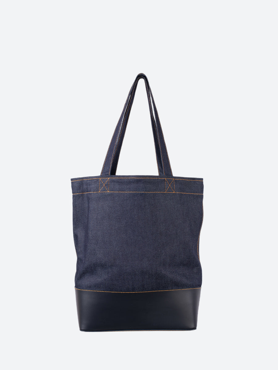 A.P.C. - Axel Tote Bag in Dark Navy – gravitypope