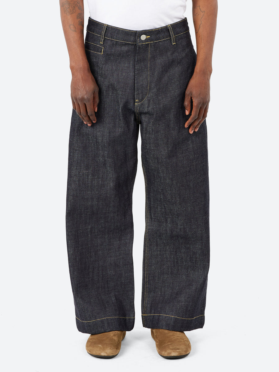 新品 / STUDIO NICHOLSON PYAD DENIM PANT Pyad Denim Pant in Black– Studio Nicholson