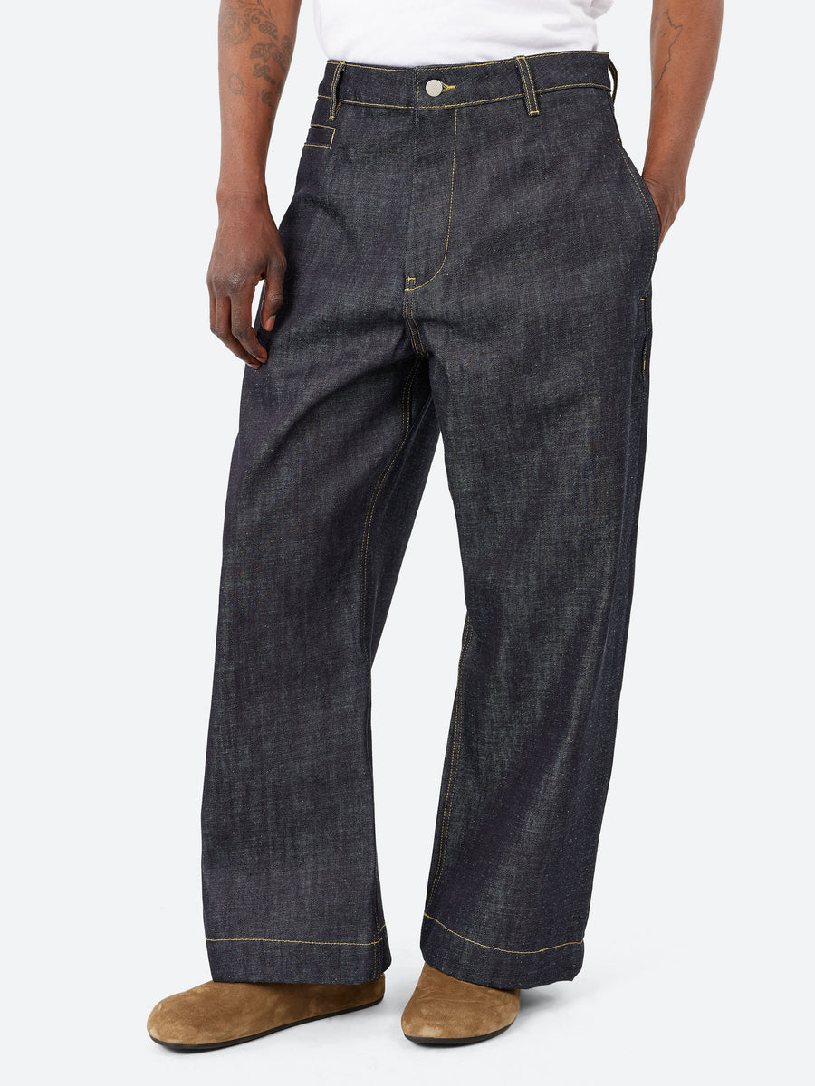 Studio Nicholson - Pyad Denim Pant in Indigo – gravitypope