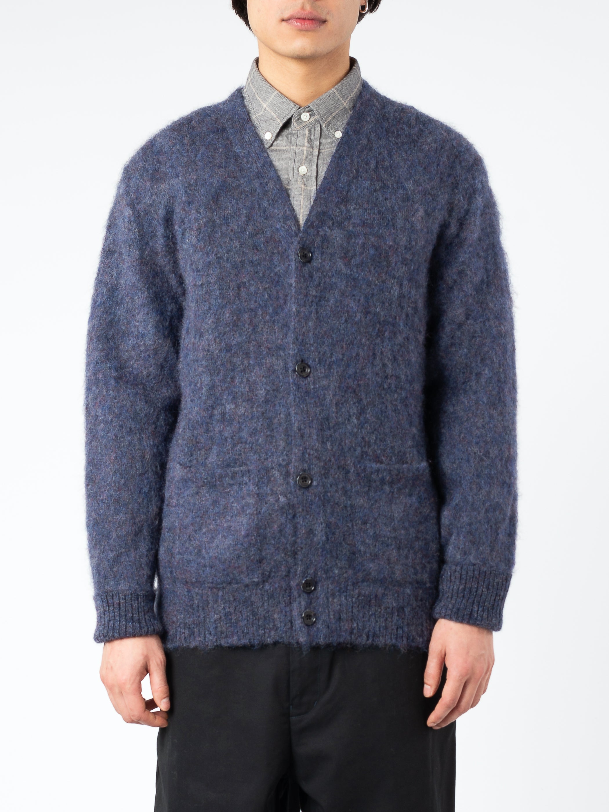 Stretch Mohair Cardigan