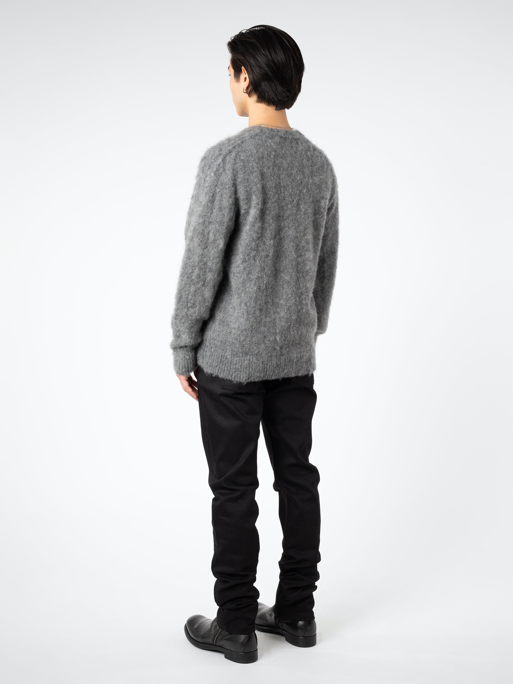 Stretch Mohair Cardigan