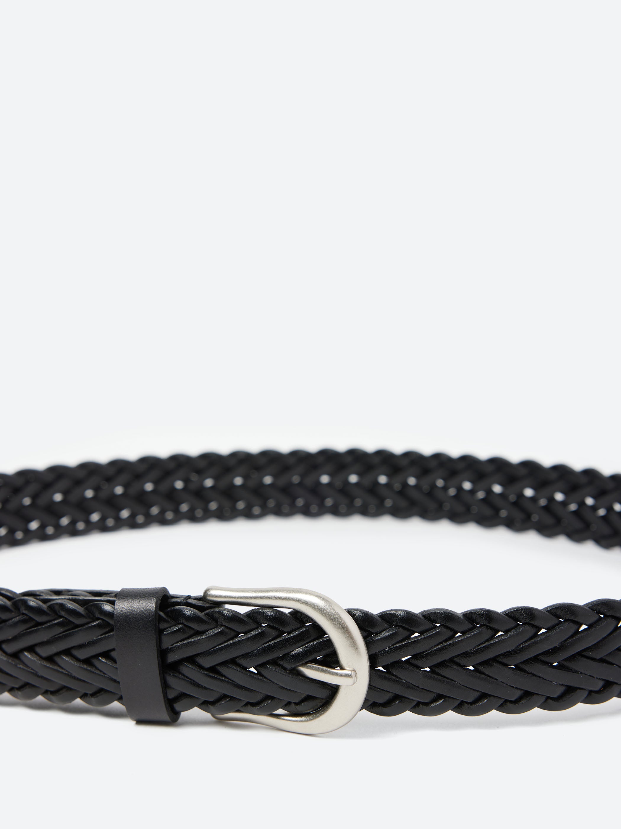 Braided Leather Belt