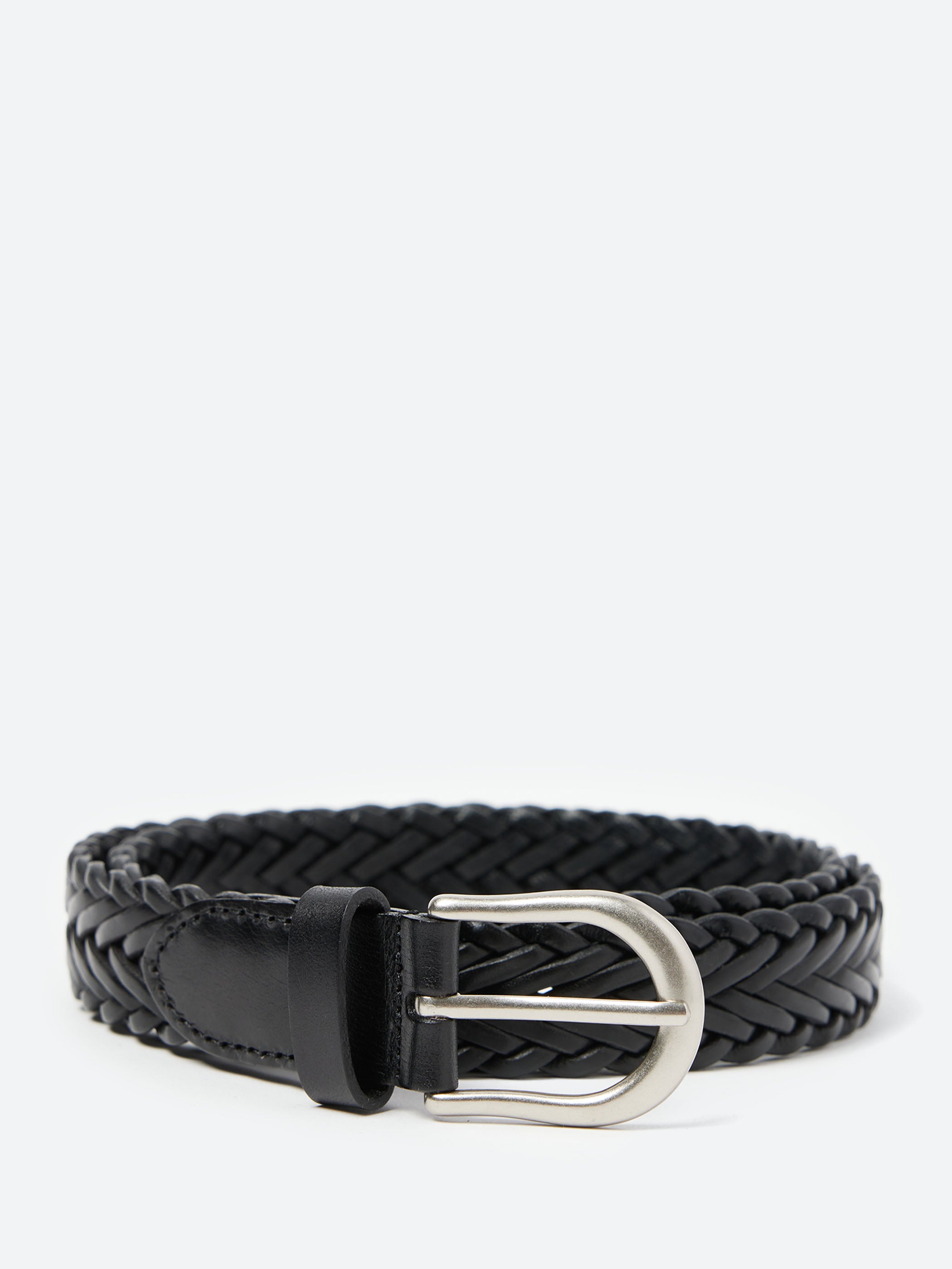 Braided Leather Belt