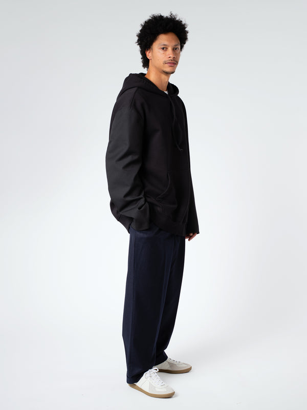 SWEATSHIRT WITH CONTRASTING SLEEVES