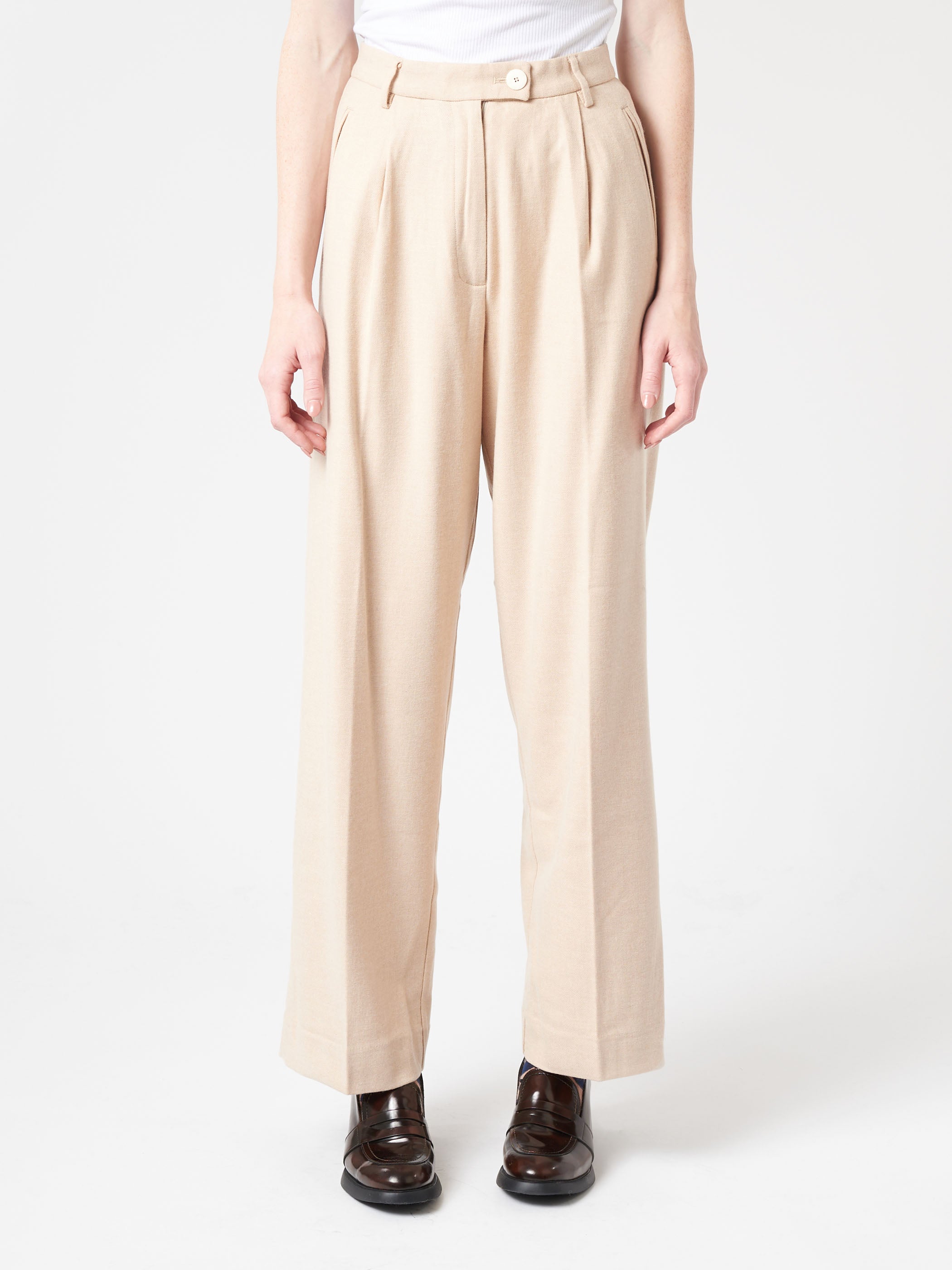 Pleated Trousers