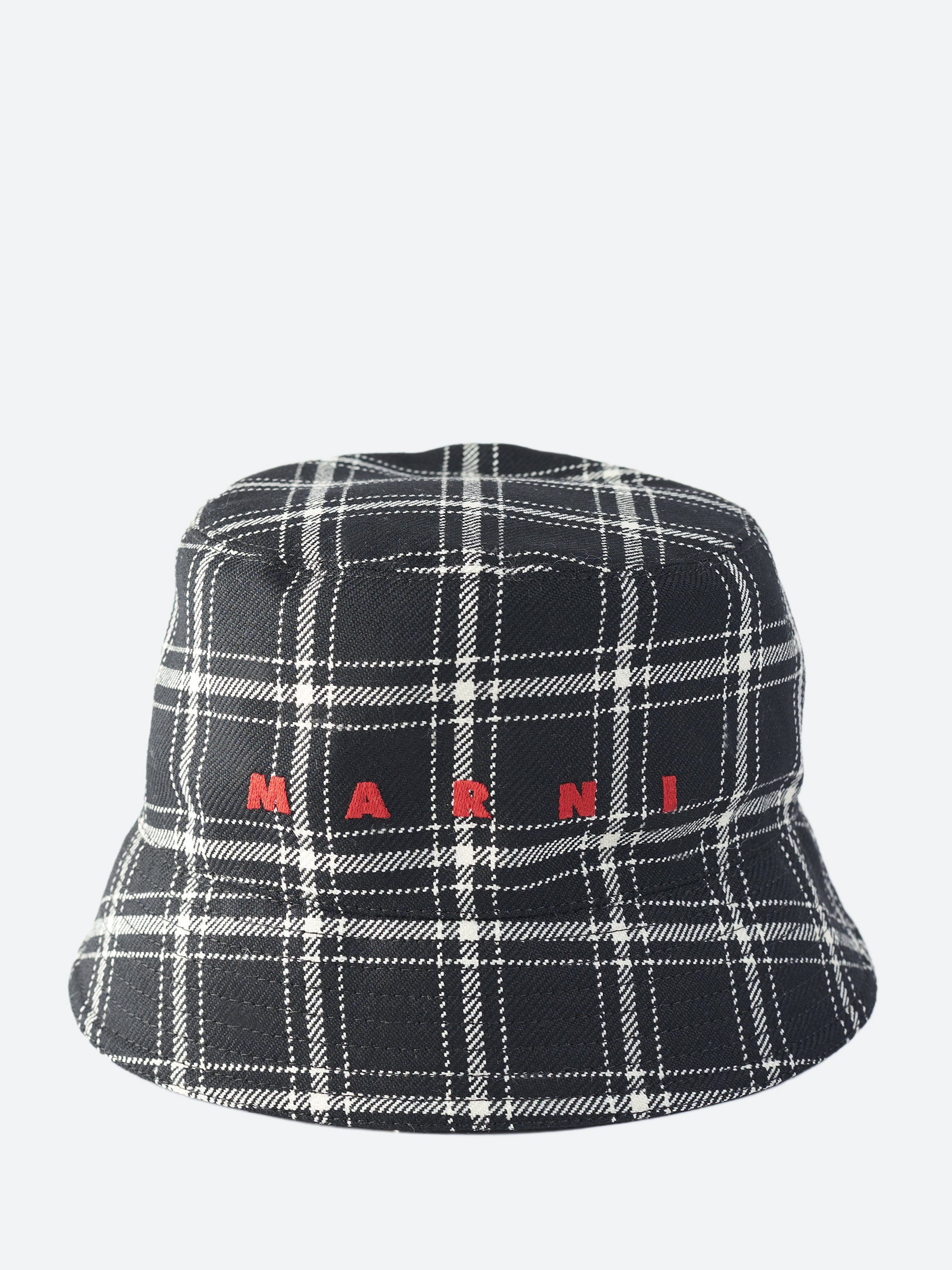 Check Flannel Bucket Hat