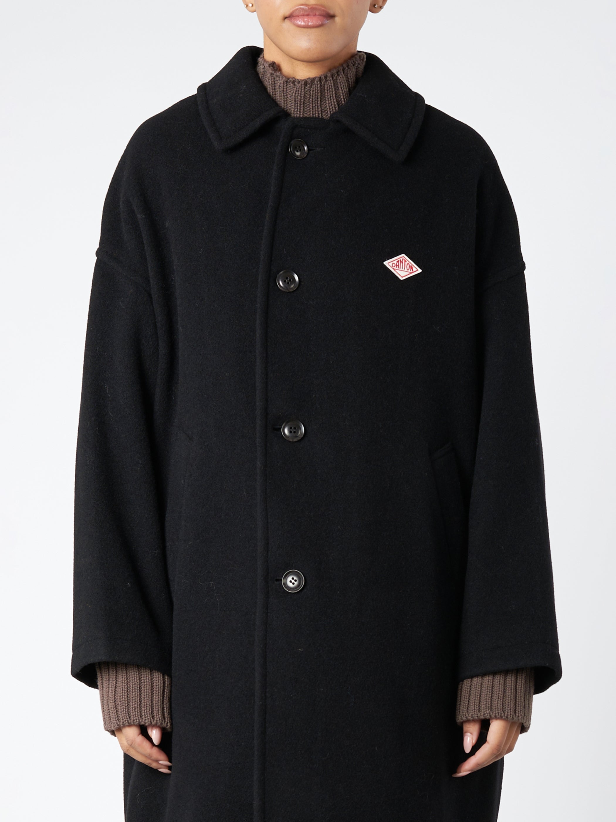 Women's Wool Light Pile Long Coat