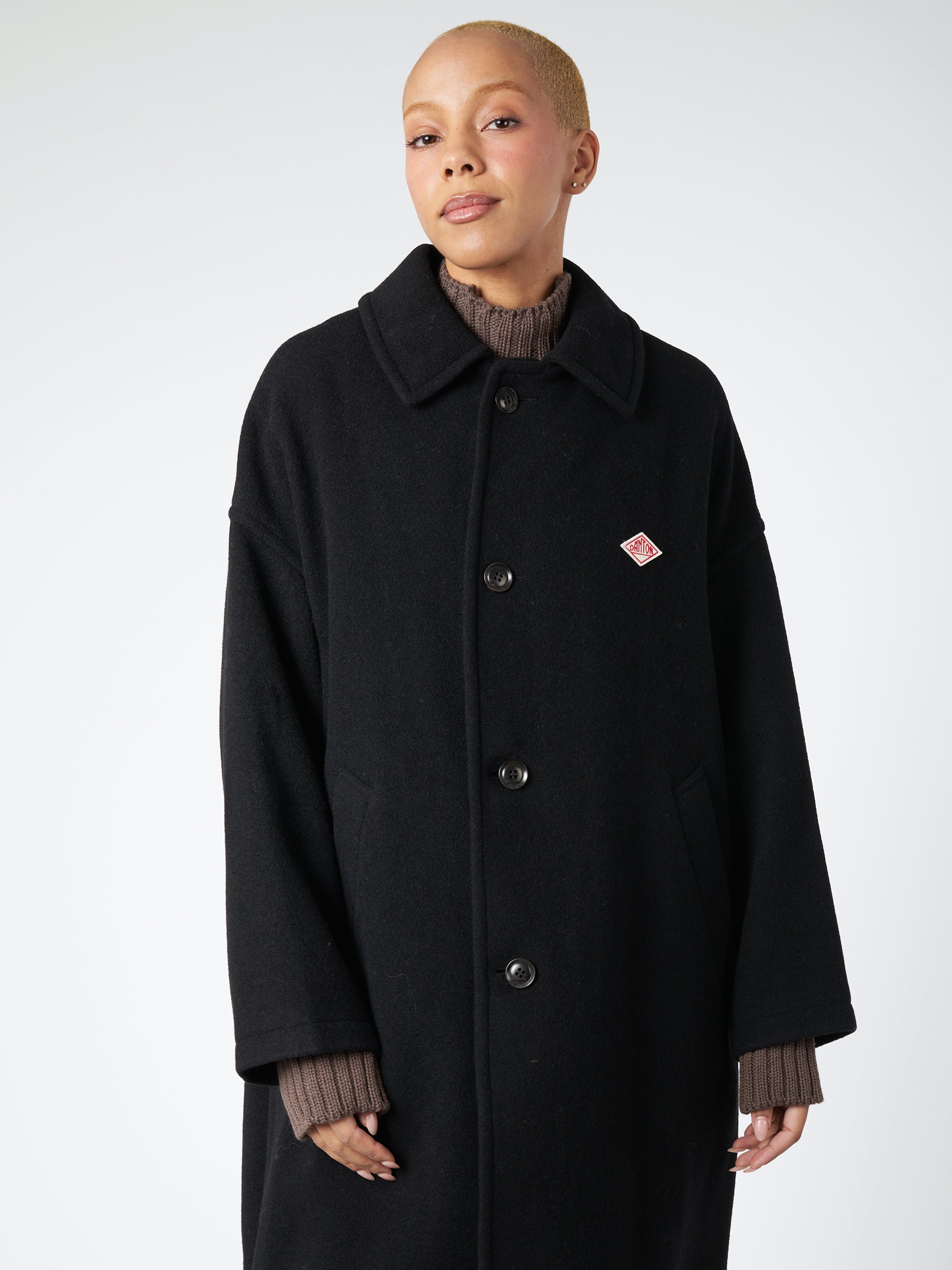 Women's Wool Light Pile Long Coat