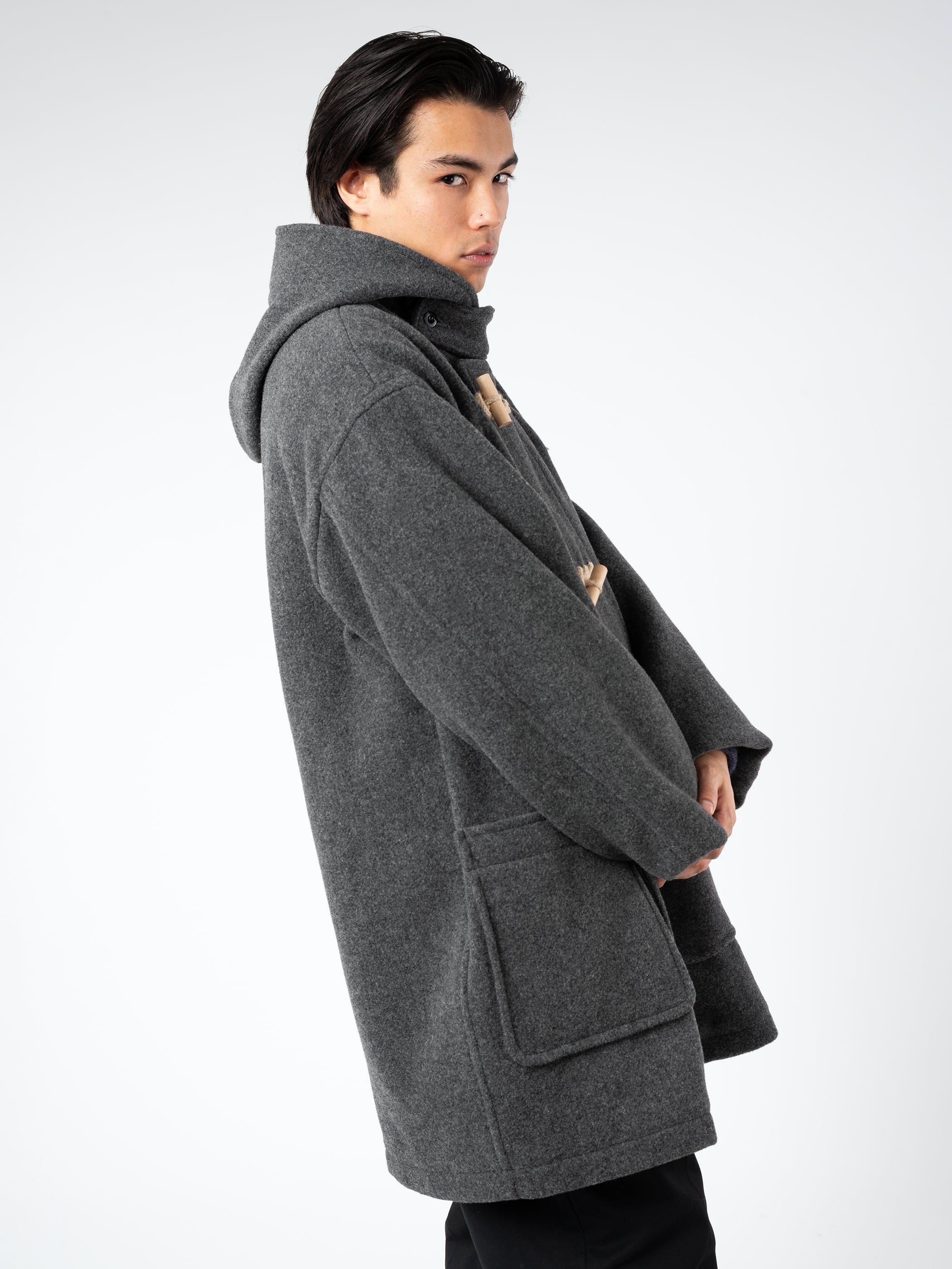 Wool Light Pile Duffle Coat