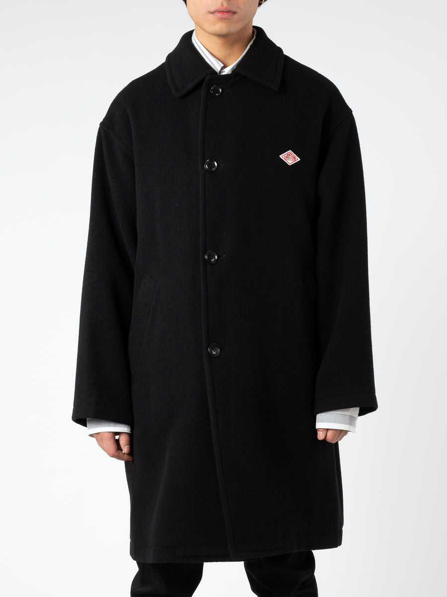 DANTON wool coat jacketウール コート 42 Danton Wool Pile Round Collar Coat  A L'O - 1905 - Paris