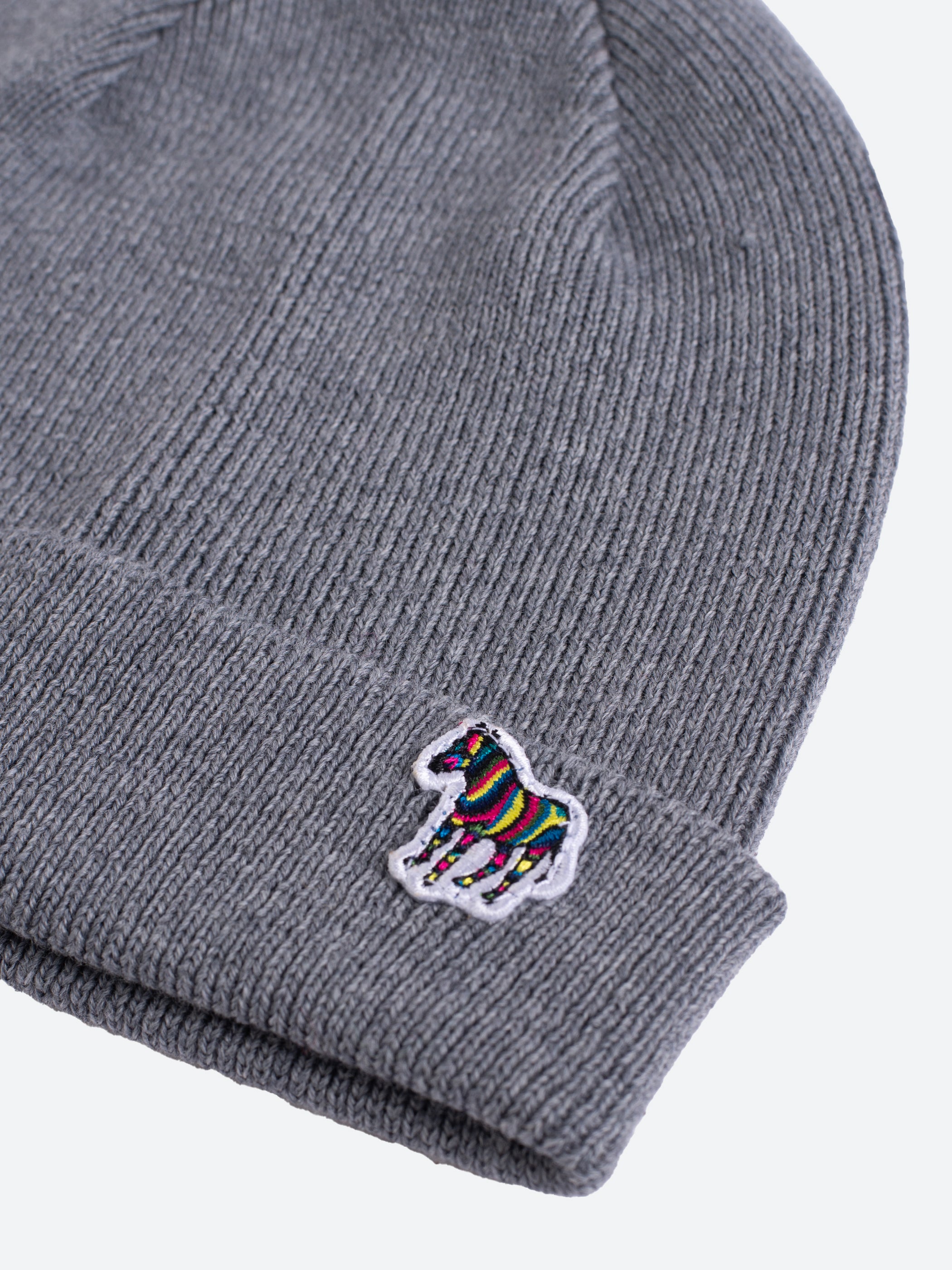 Zebra Patch Beanie