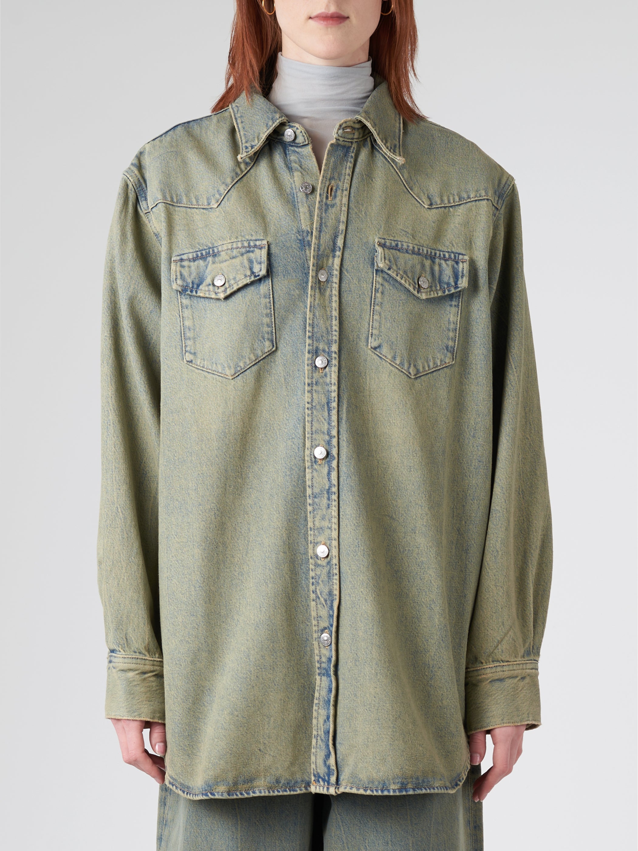 Relaxed Fit Denim Shirt