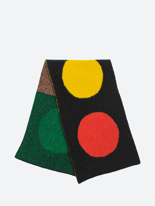 SMALL MULTICOLOUR SPOT SCARF