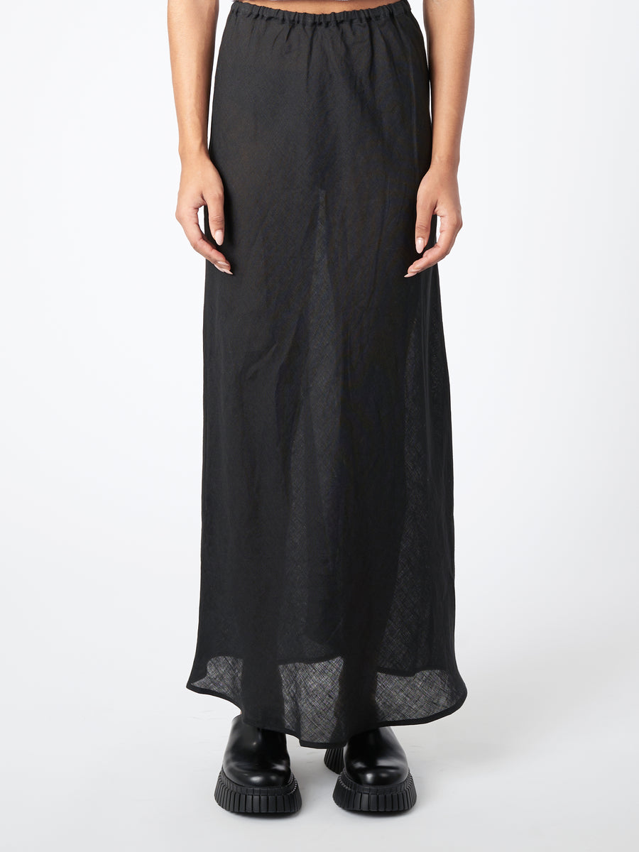 Baserange - Dydine Skirt in Black – gravitypope