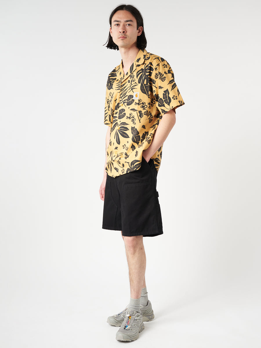 【Carhartt】S/S WOODBLOCK SHIRT R6580 S/S Woodblock Shirt – Chocolate Jesus