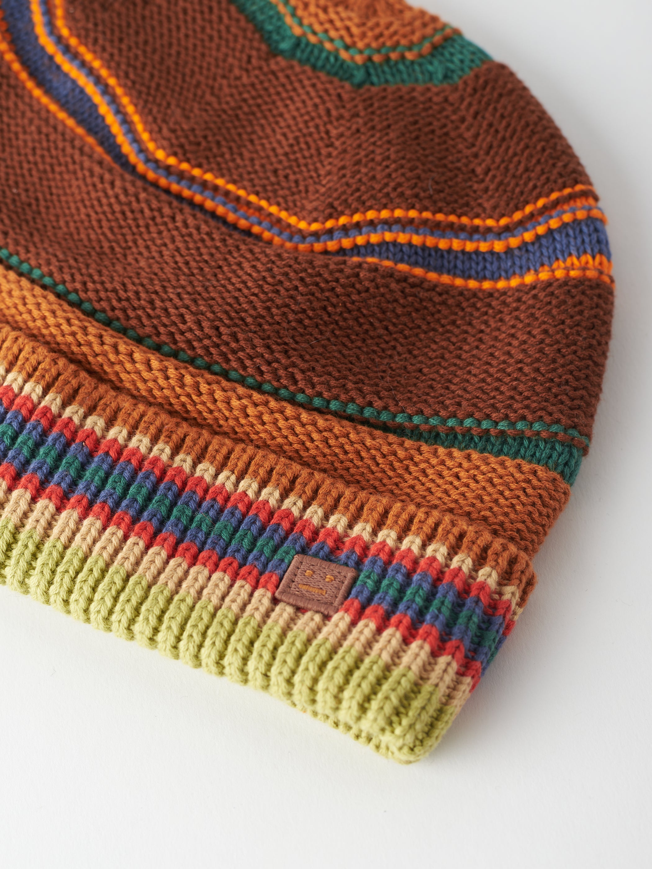 Stripe Knit Beanie