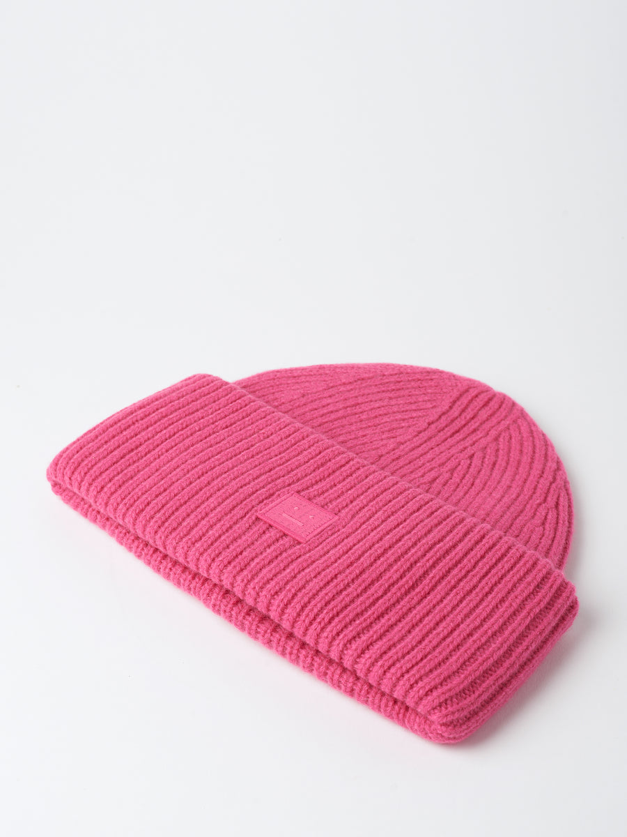 Acne Studios - Pana Face Beanie in Bright Pink – gravitypope