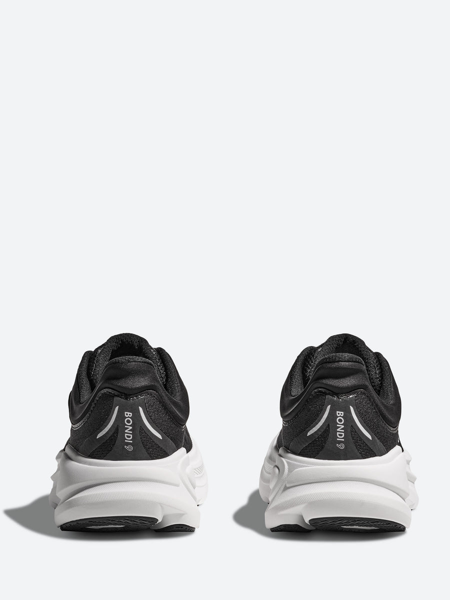 HOKA One One - Women's Bondi 9 in Black and White – gravitypope