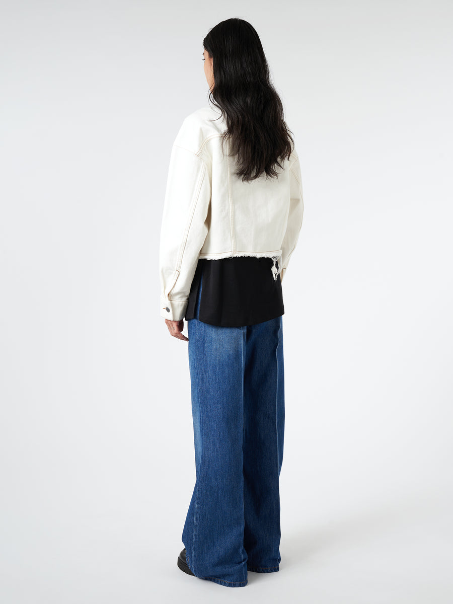 A.P.C. - Sainters Denim Jacket in Ecru – gravitypope