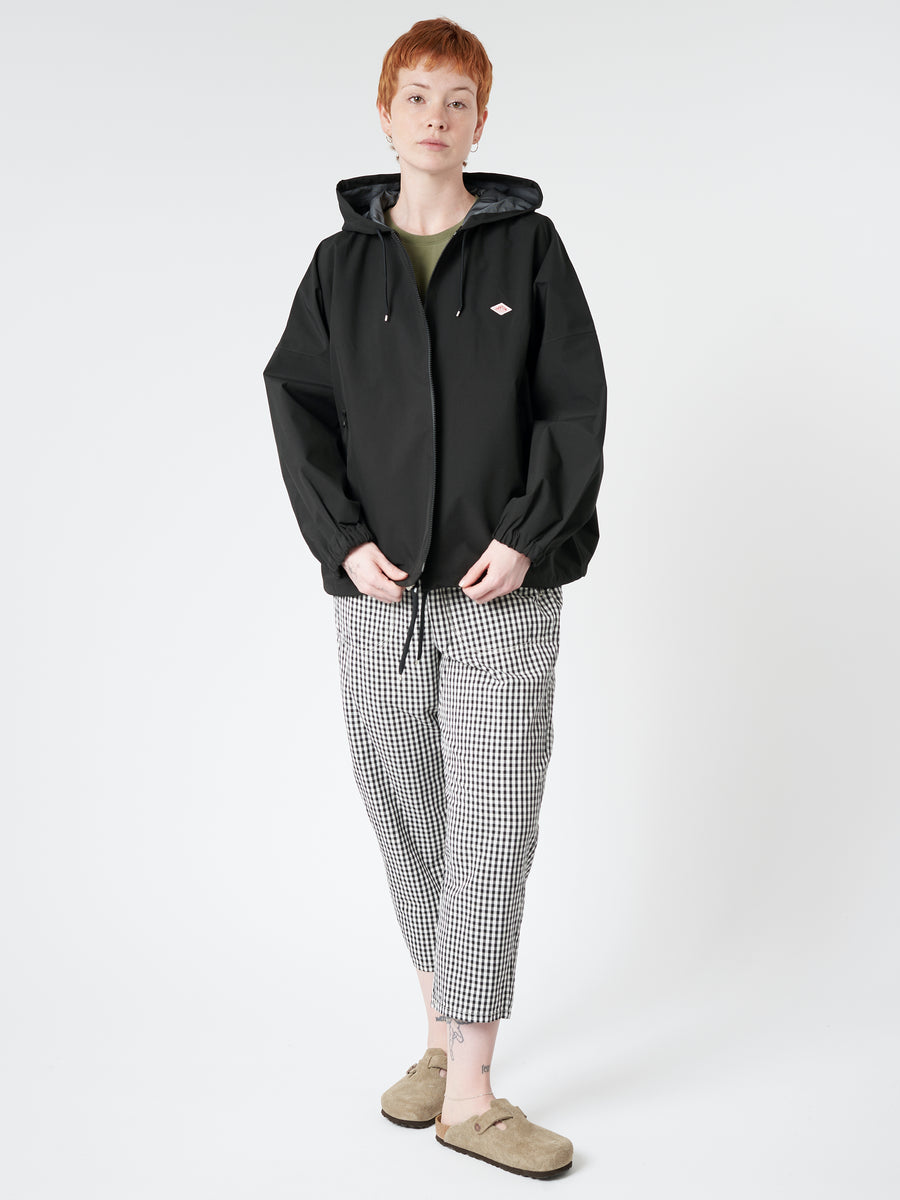Danton - 3 Layer Cloth Hooded Jacket in Black – gravitypope