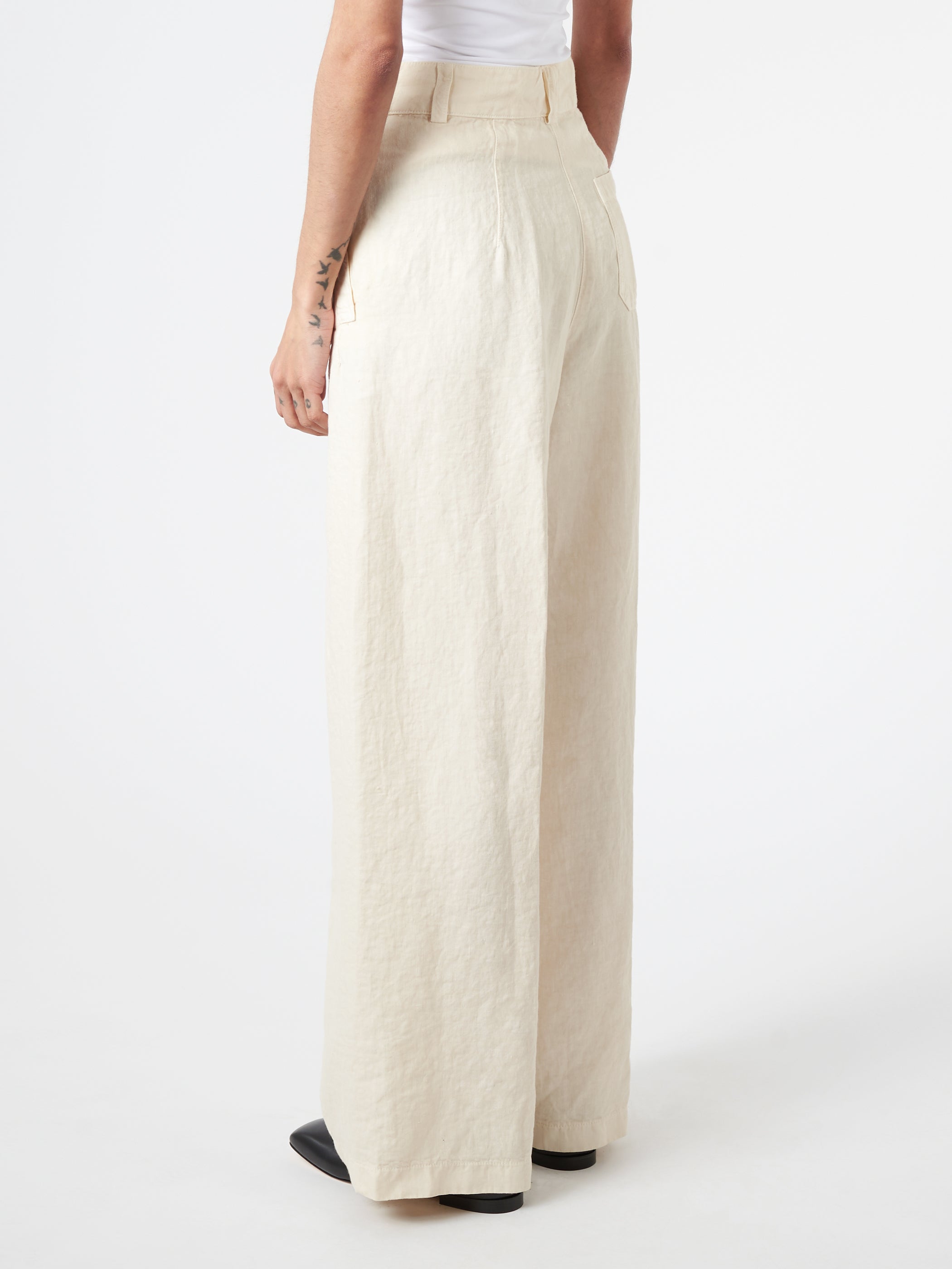 Slub Linen Trousers