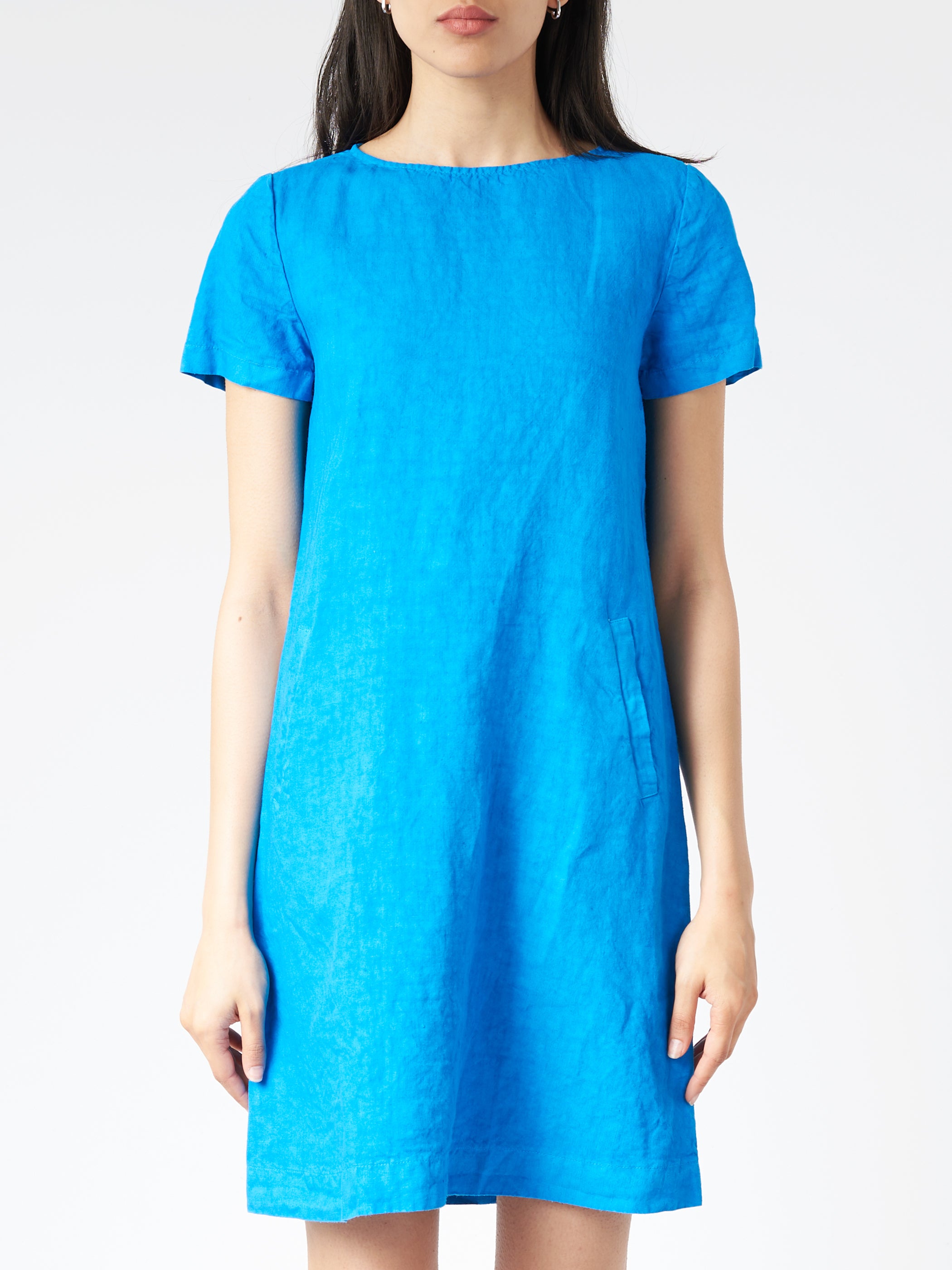 Slub Linen Dress