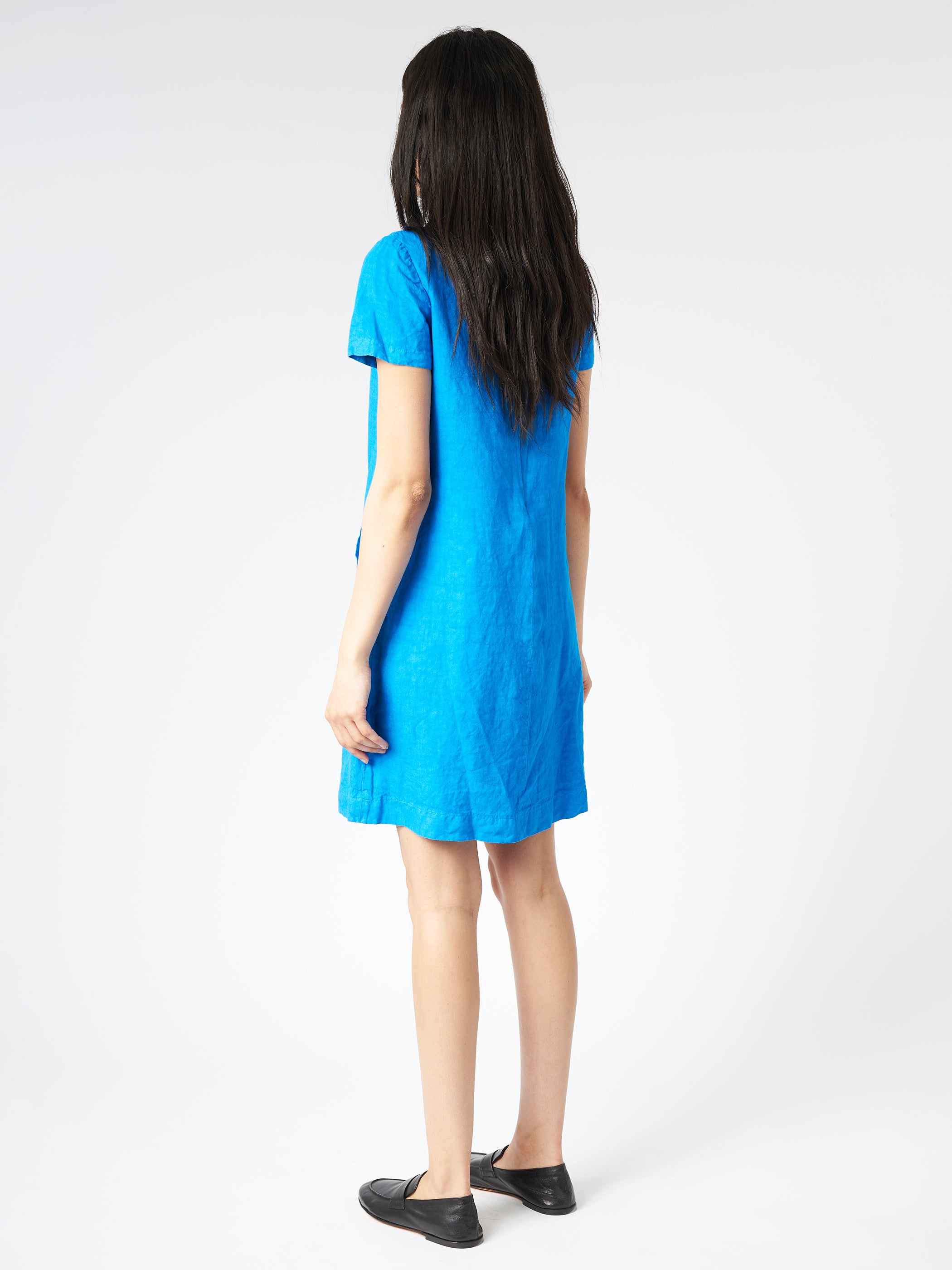 Slub Linen Dress