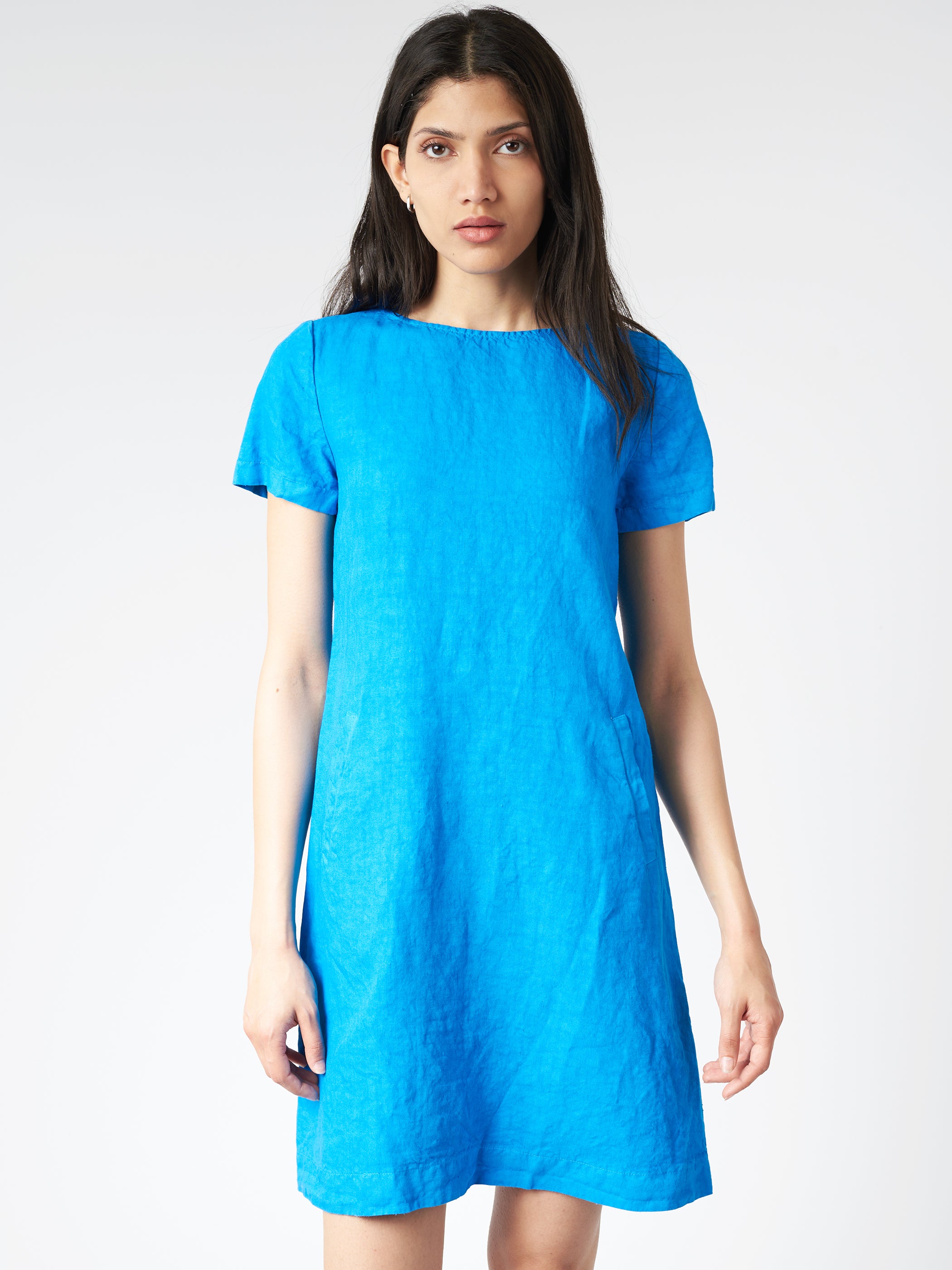 Slub Linen Dress