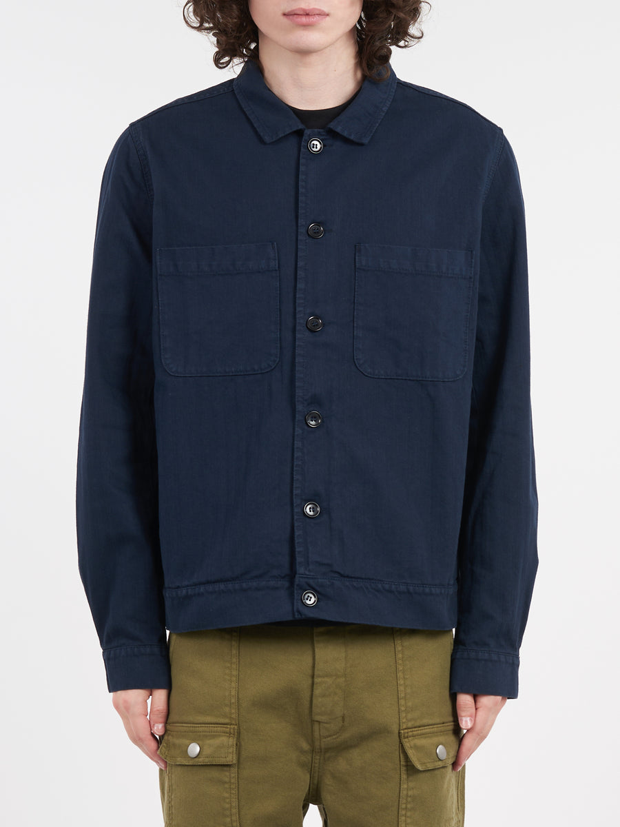 VETRA Bomber Jacket in Navy – gravitypope