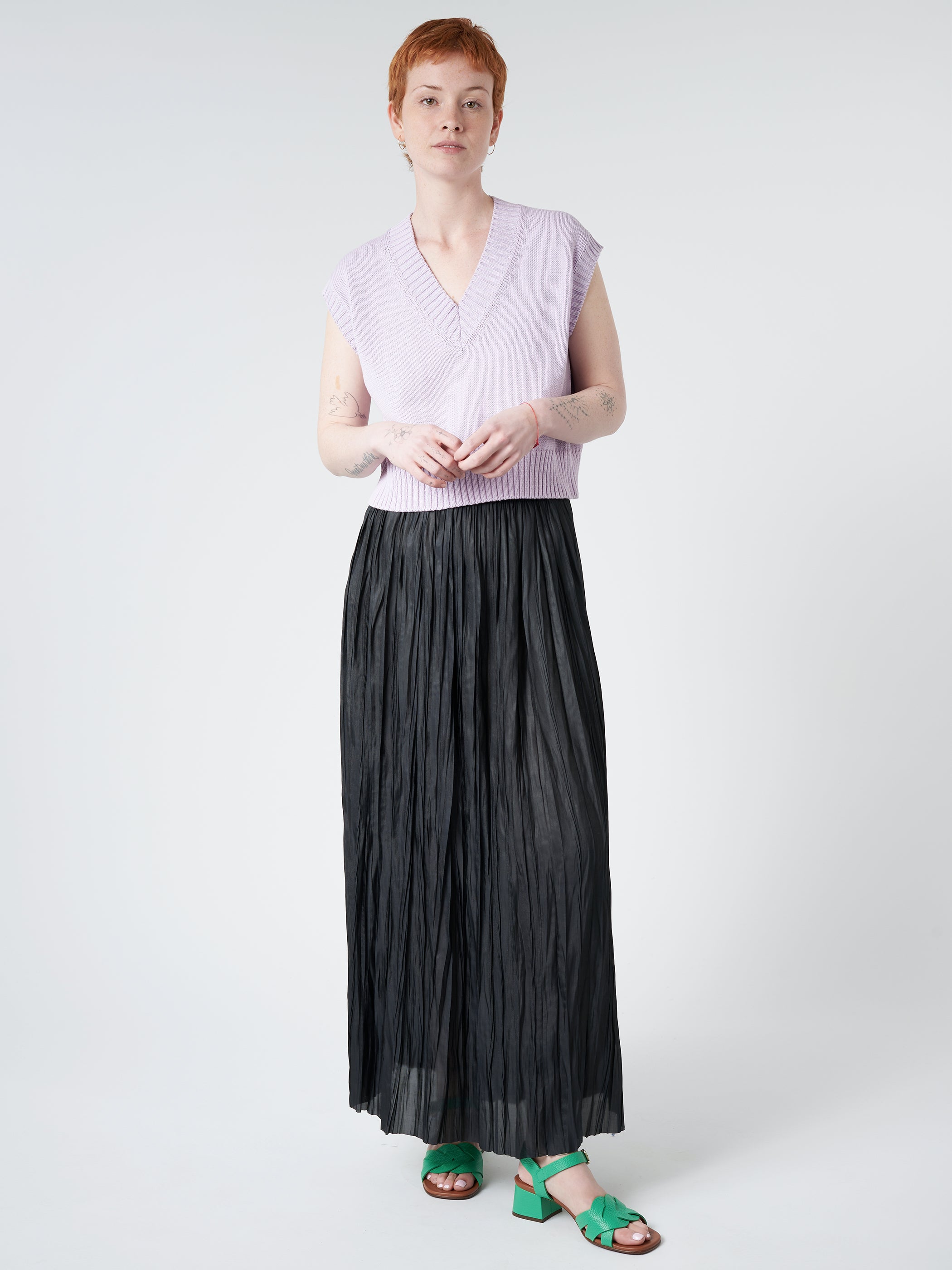Pleated Skirt