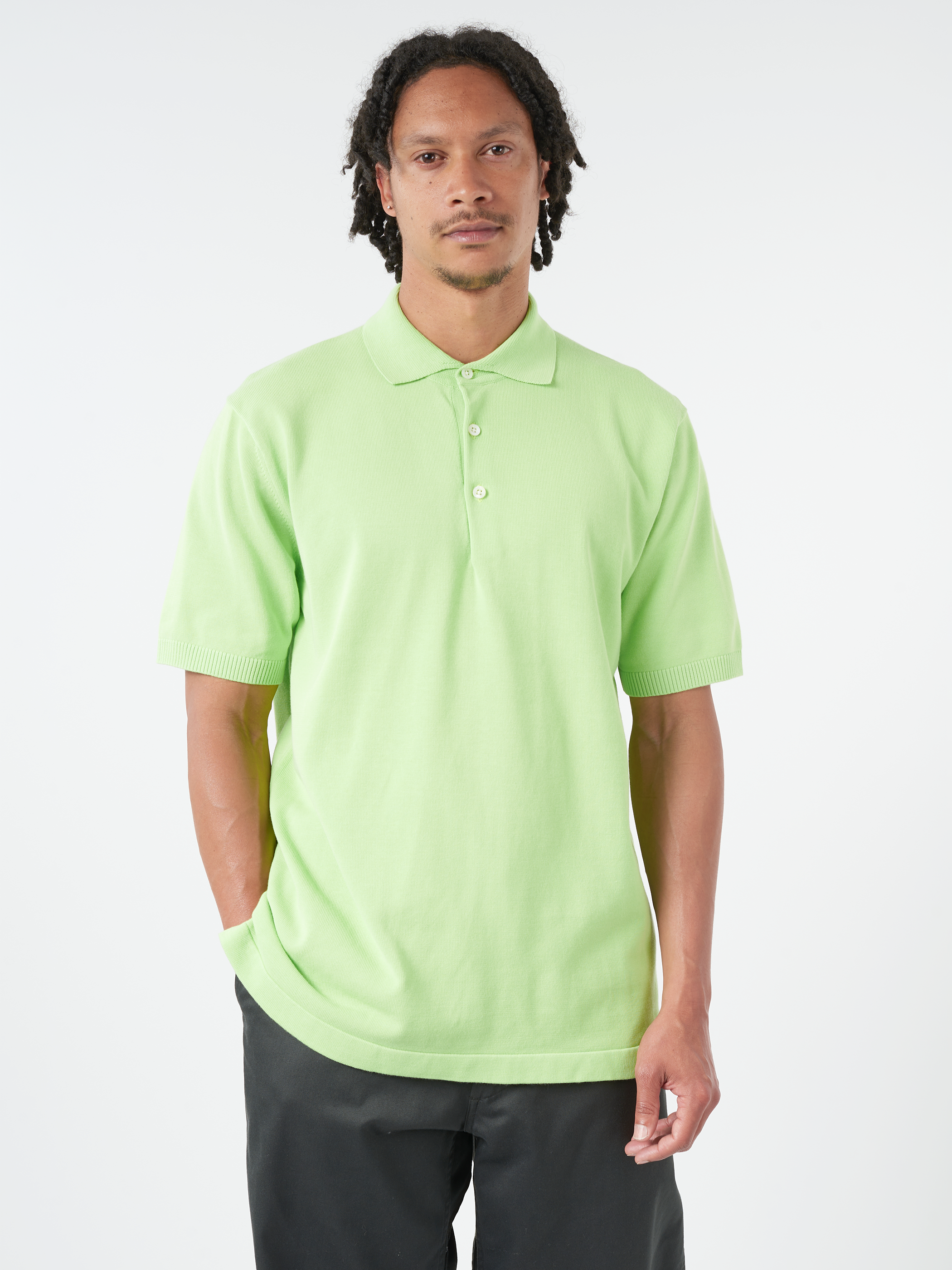 Knit Polo Shirt