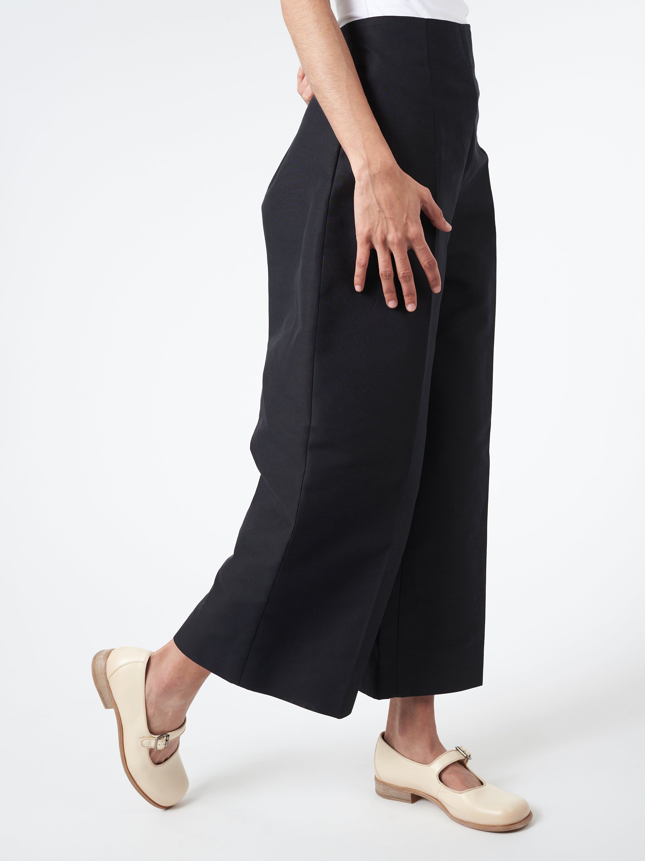 Cady Cropped Trousers