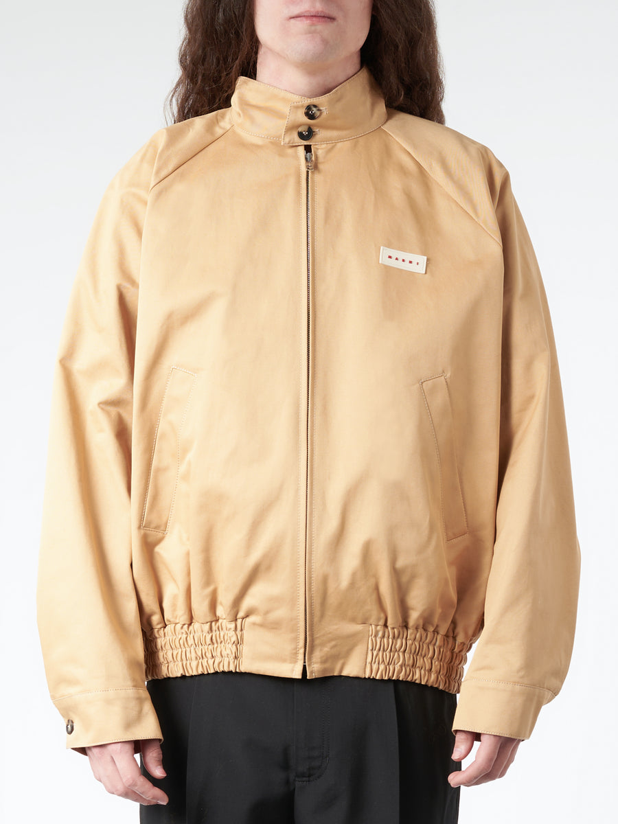 マルニ Marni Cotton Bomber Jacket Marni Cotton gabardine bomber jacket Marni